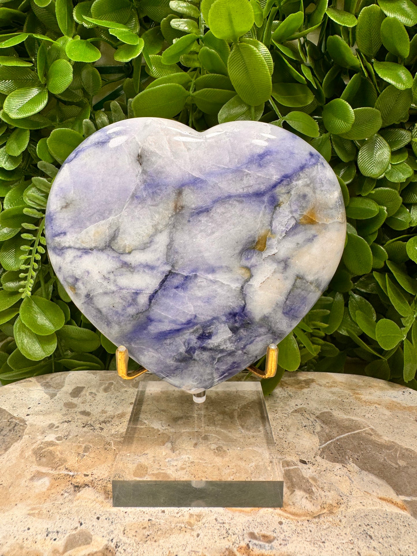 Afghanite Heart 582g