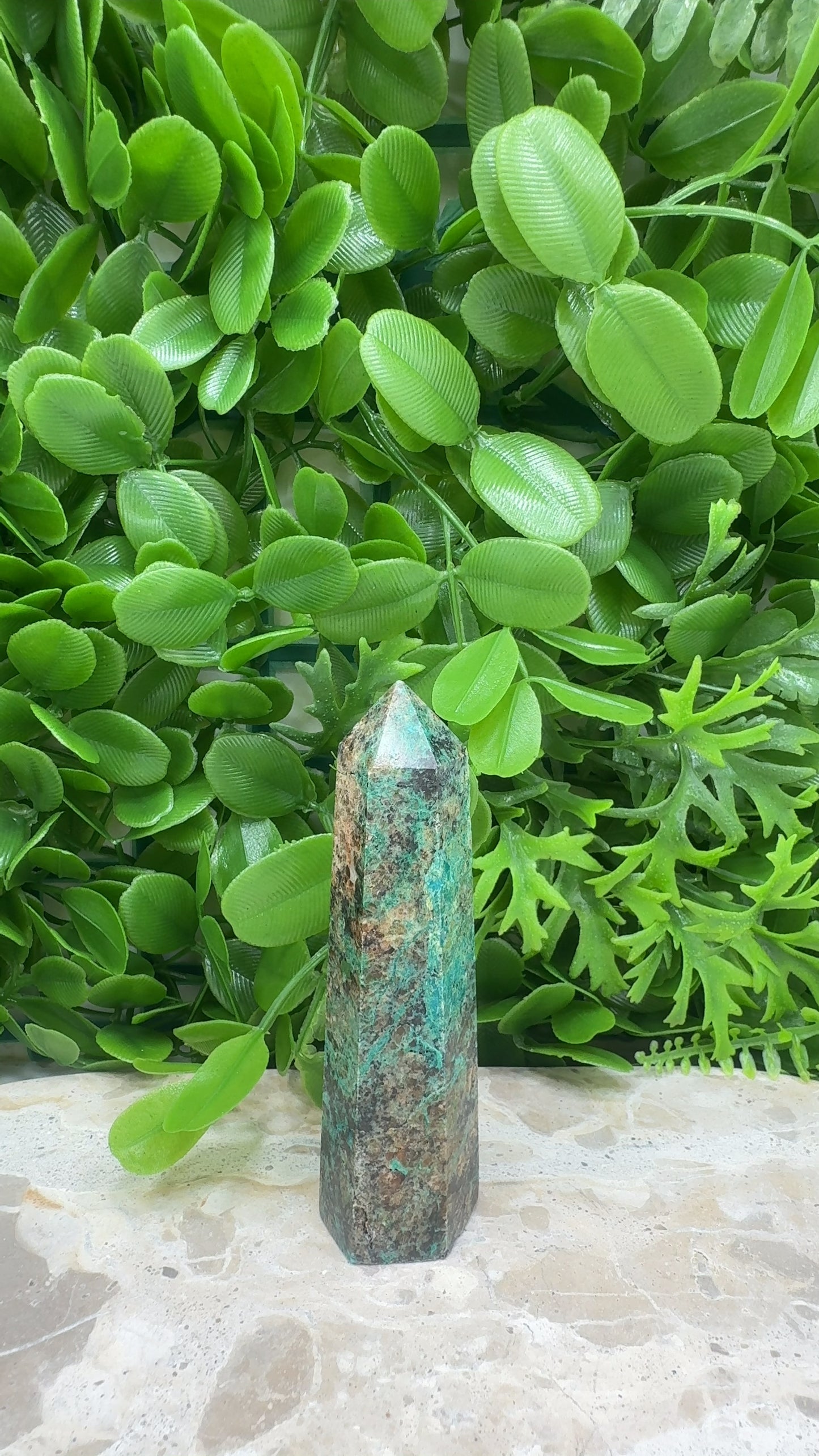 Chrysocolla Tower 134g