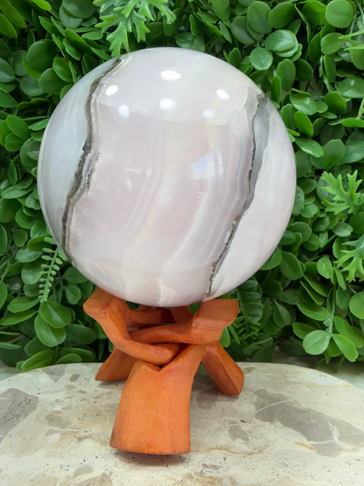 Smokey Pink Mangano UV Sphere 3646g