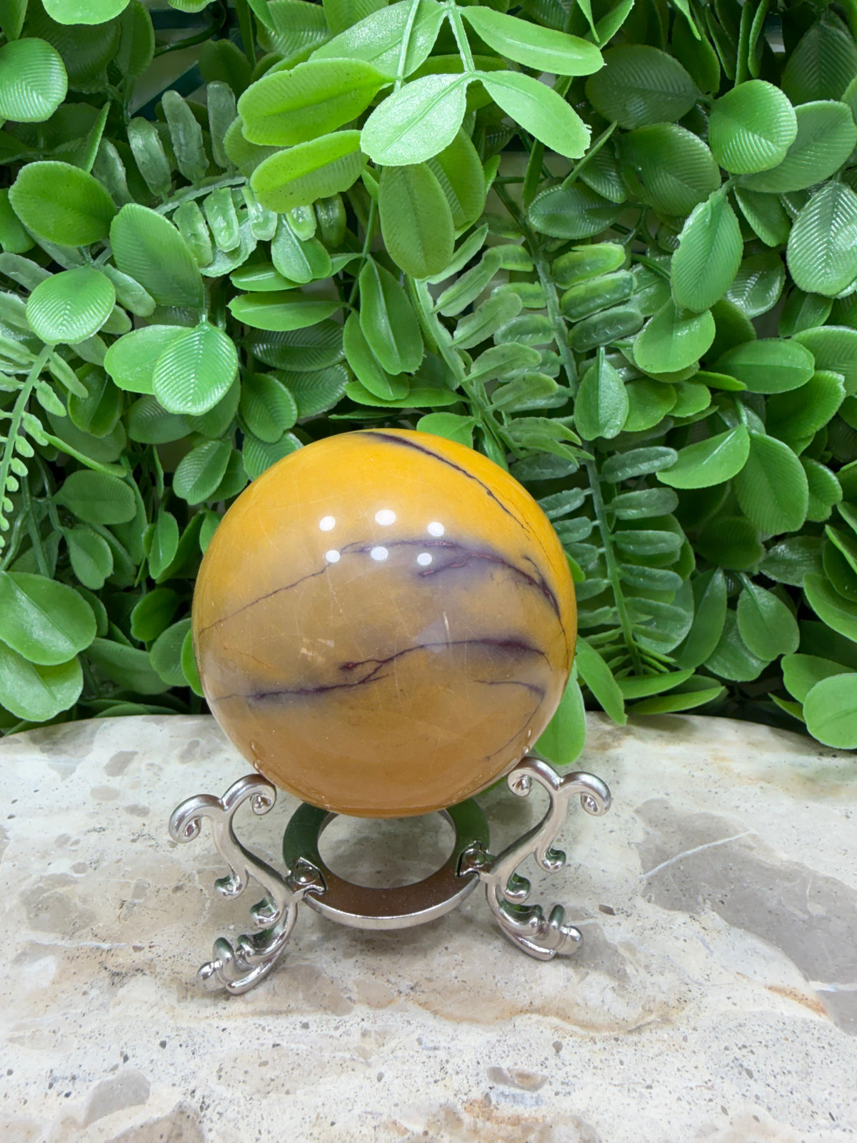Mookaite Jasper Sphere 364g