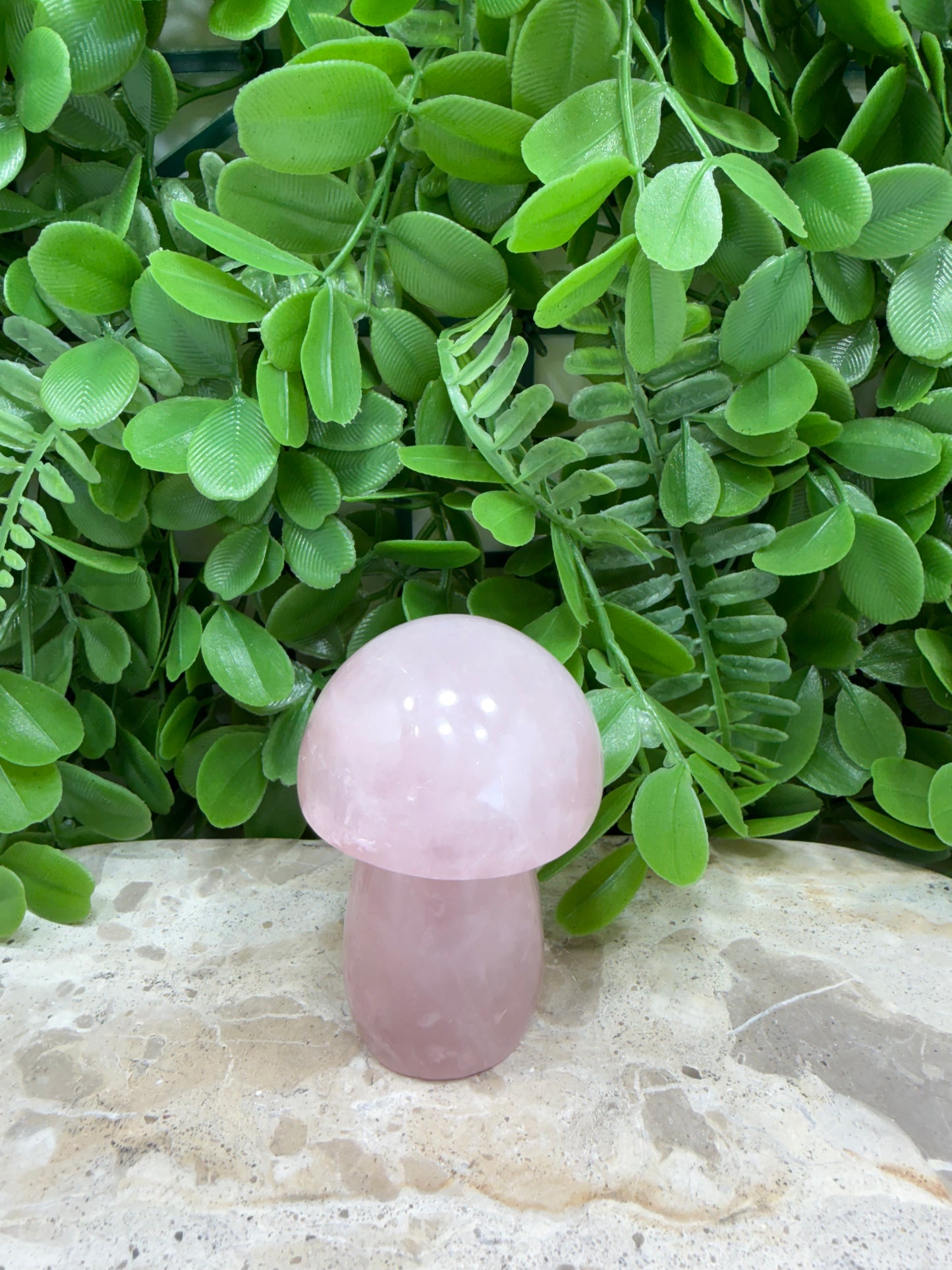 Rose Quartz Mushroom 206g