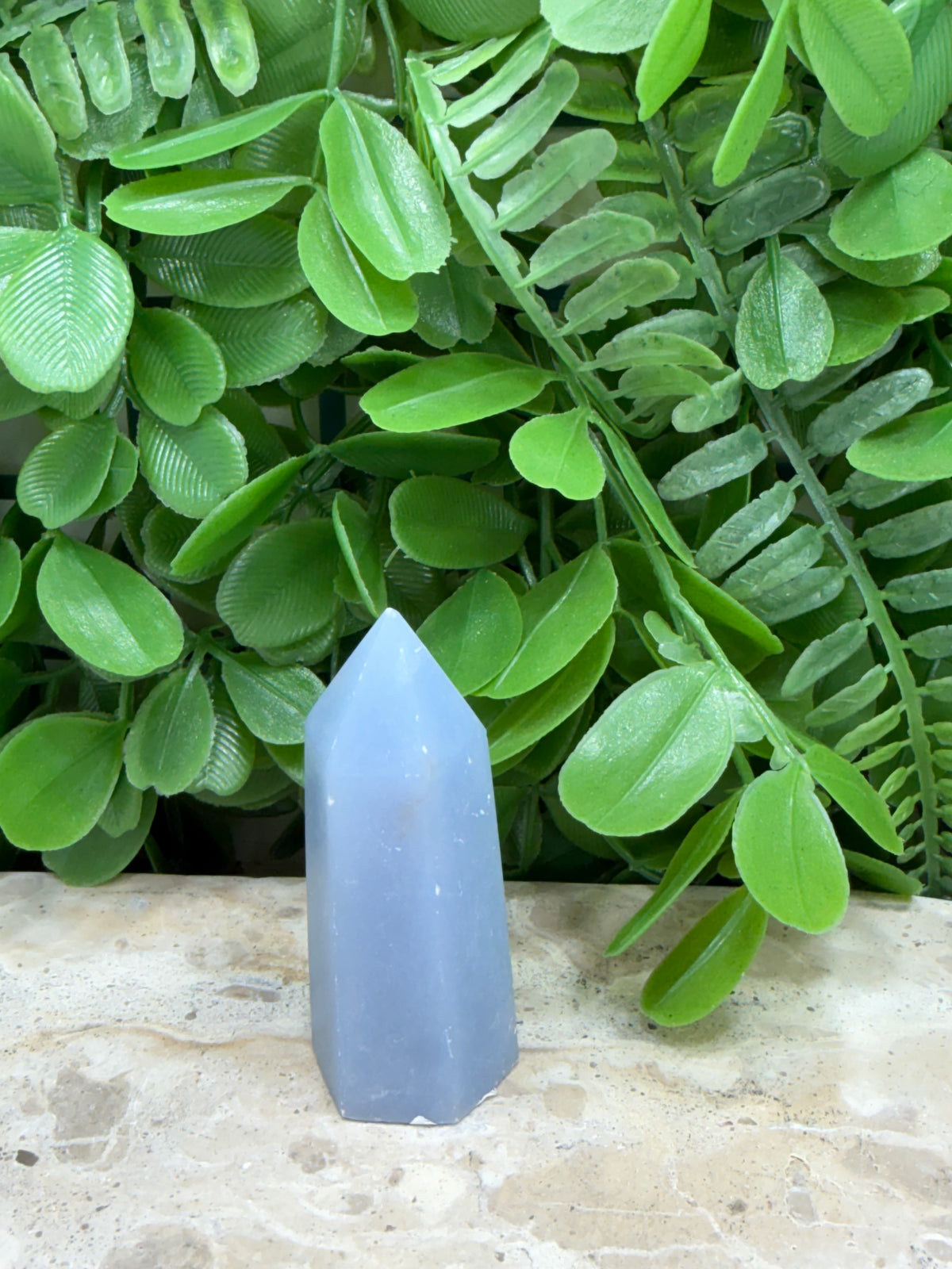 Angelite Point | Peace • Communication • Spiritual Connection