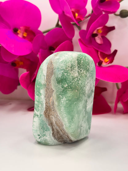 Aragonite with Smithsonite Freeform 652g