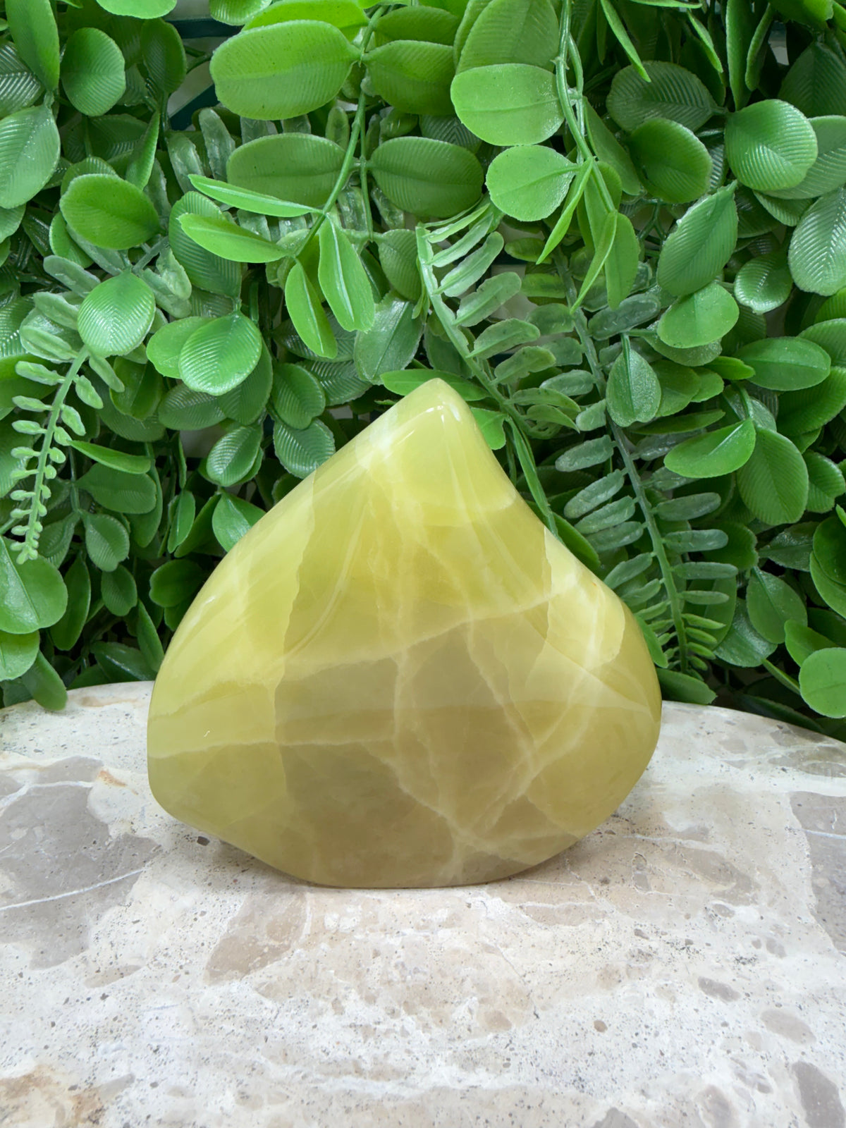 Lemon Calcite Freeform | Joy • Confidence • Motivation