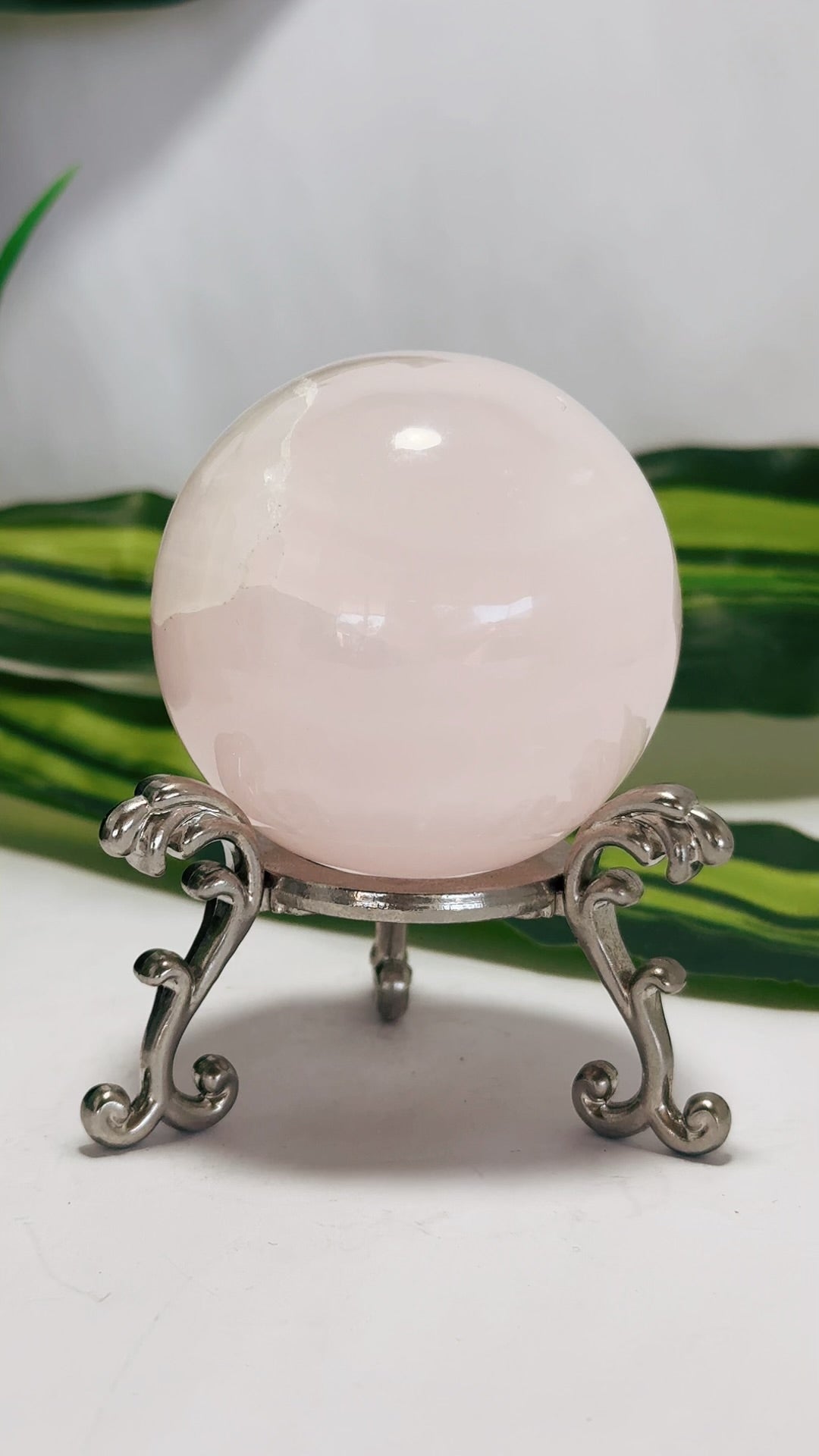 Pink Mangano Sphere 309g