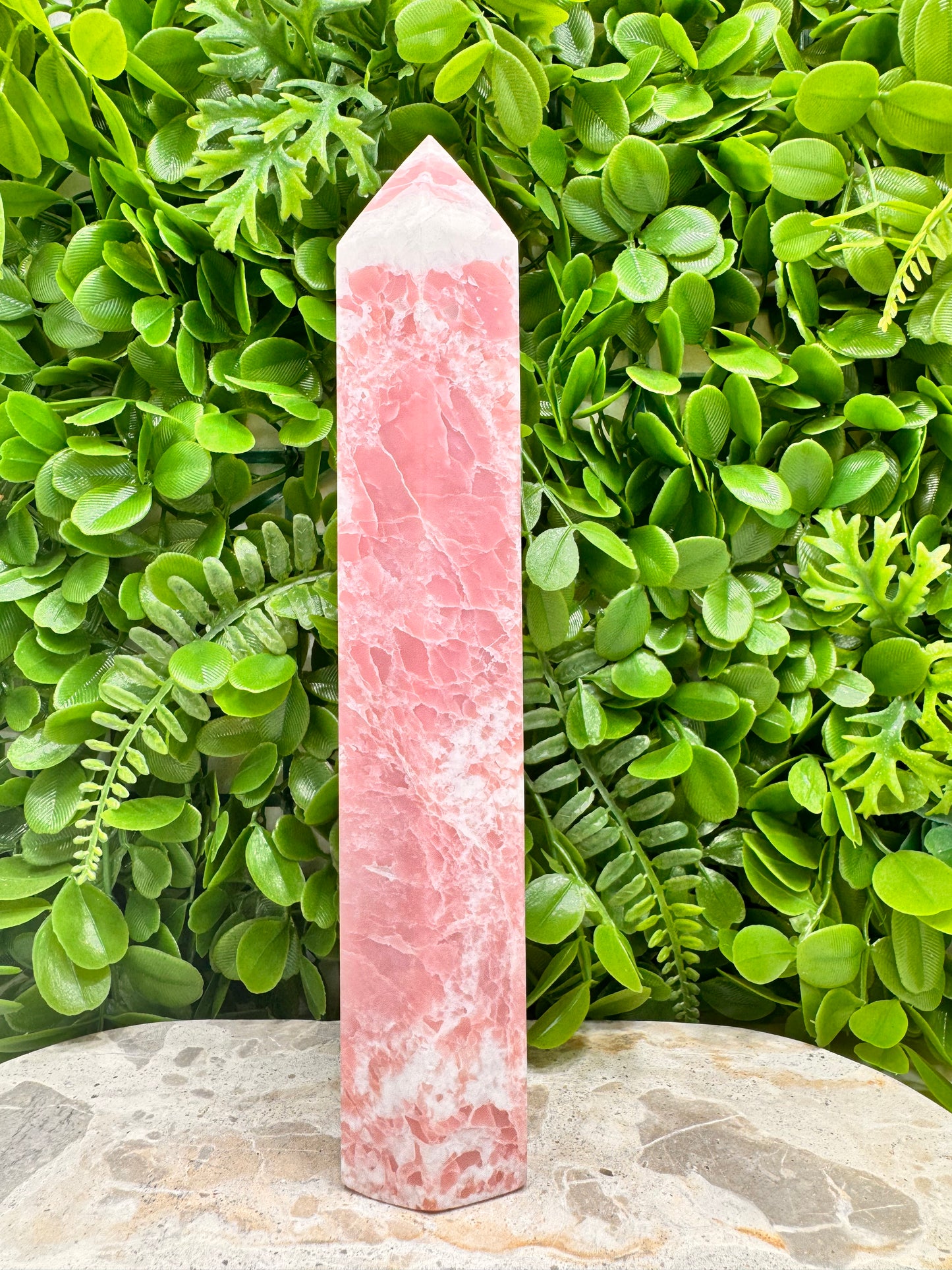 Pink Opal Tower 940g