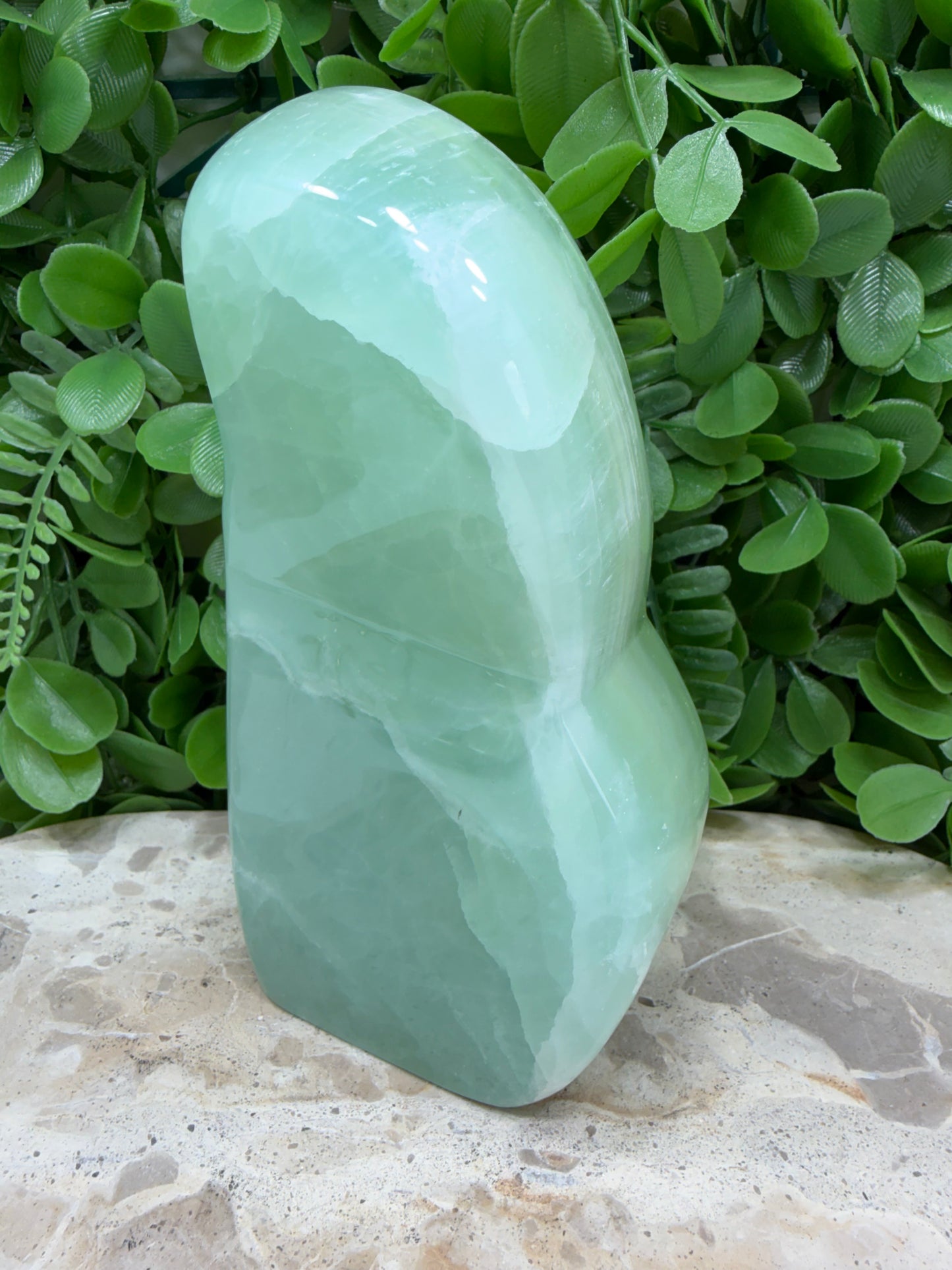 Pistachio Calcite Freeform 1226g