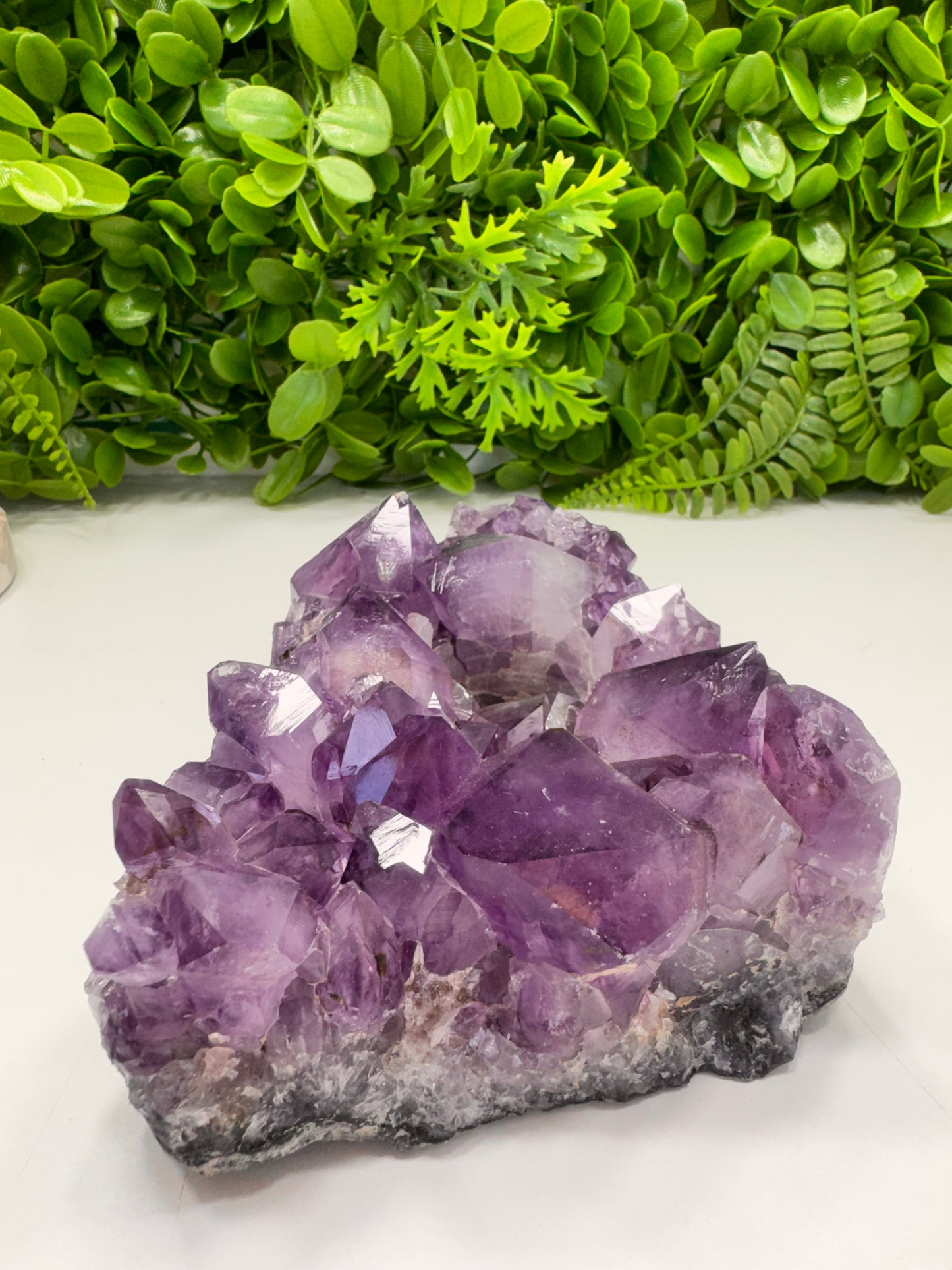 Amethyst Tealight  Holder 1510g