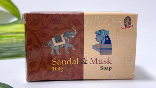 Sandle and Musk Soap 100g