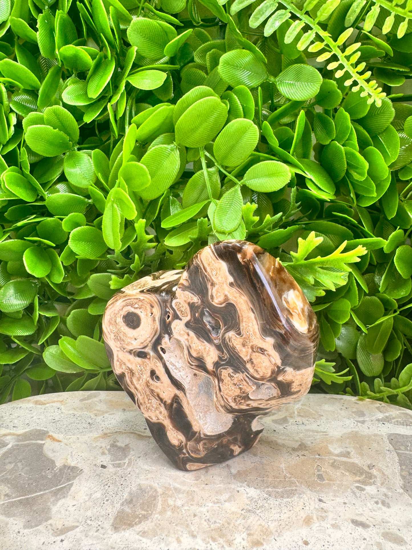 Chocolate Calcite Freeform 484g