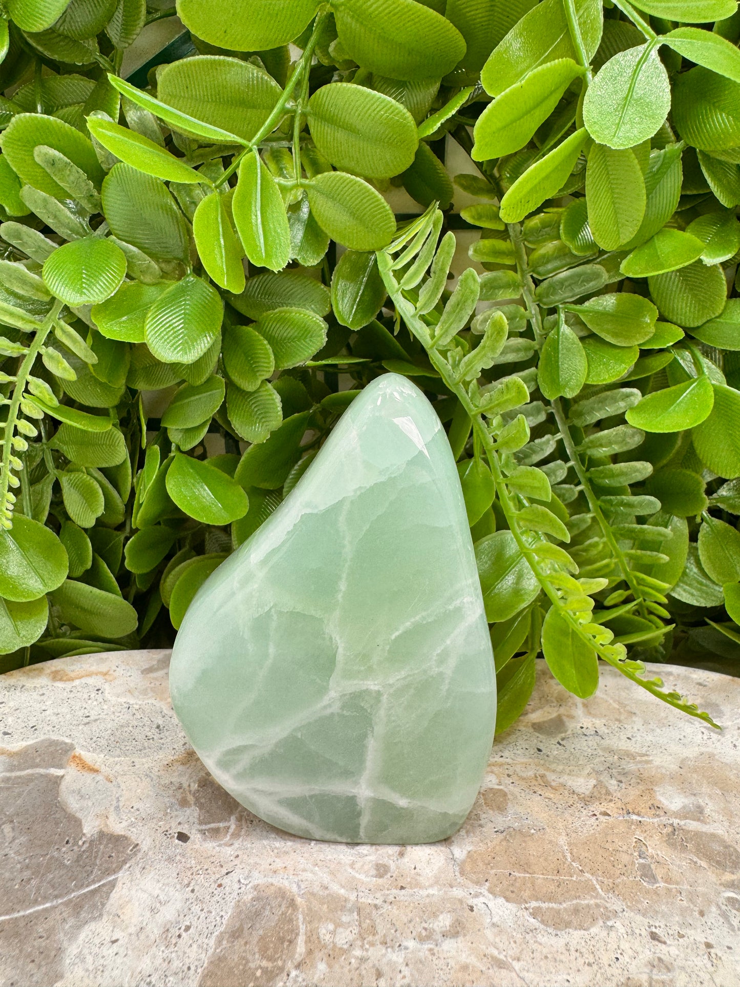 Pistachio Calcite Freeform 274g