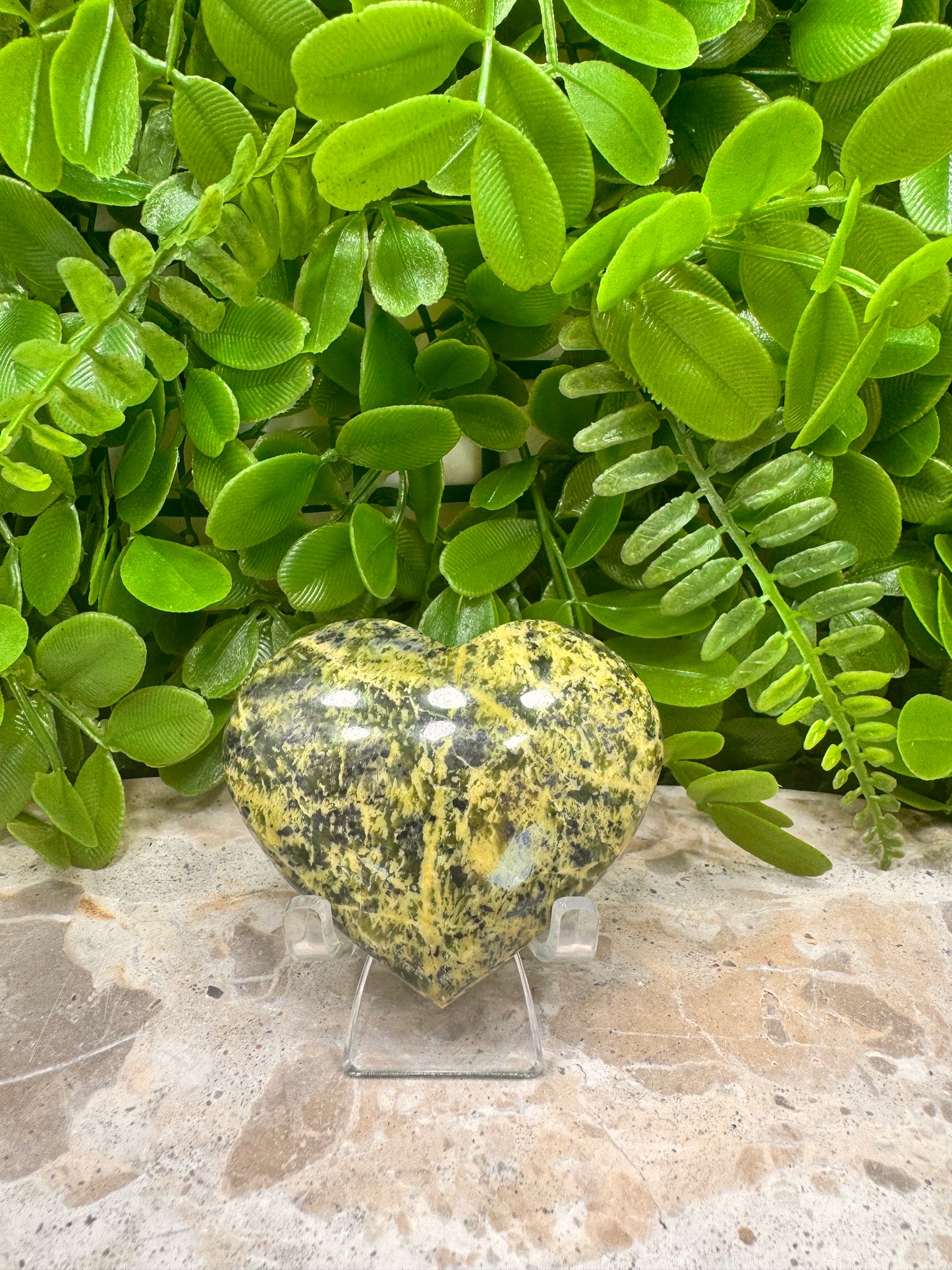 Mixed Serpentine Heart 130g