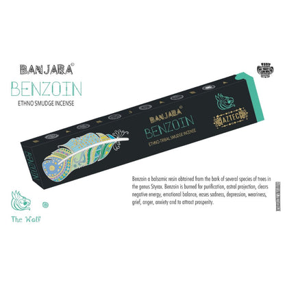 Benzoin Incense BANJARA 15gms