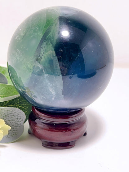 Blue Fluorite Sphere 524G