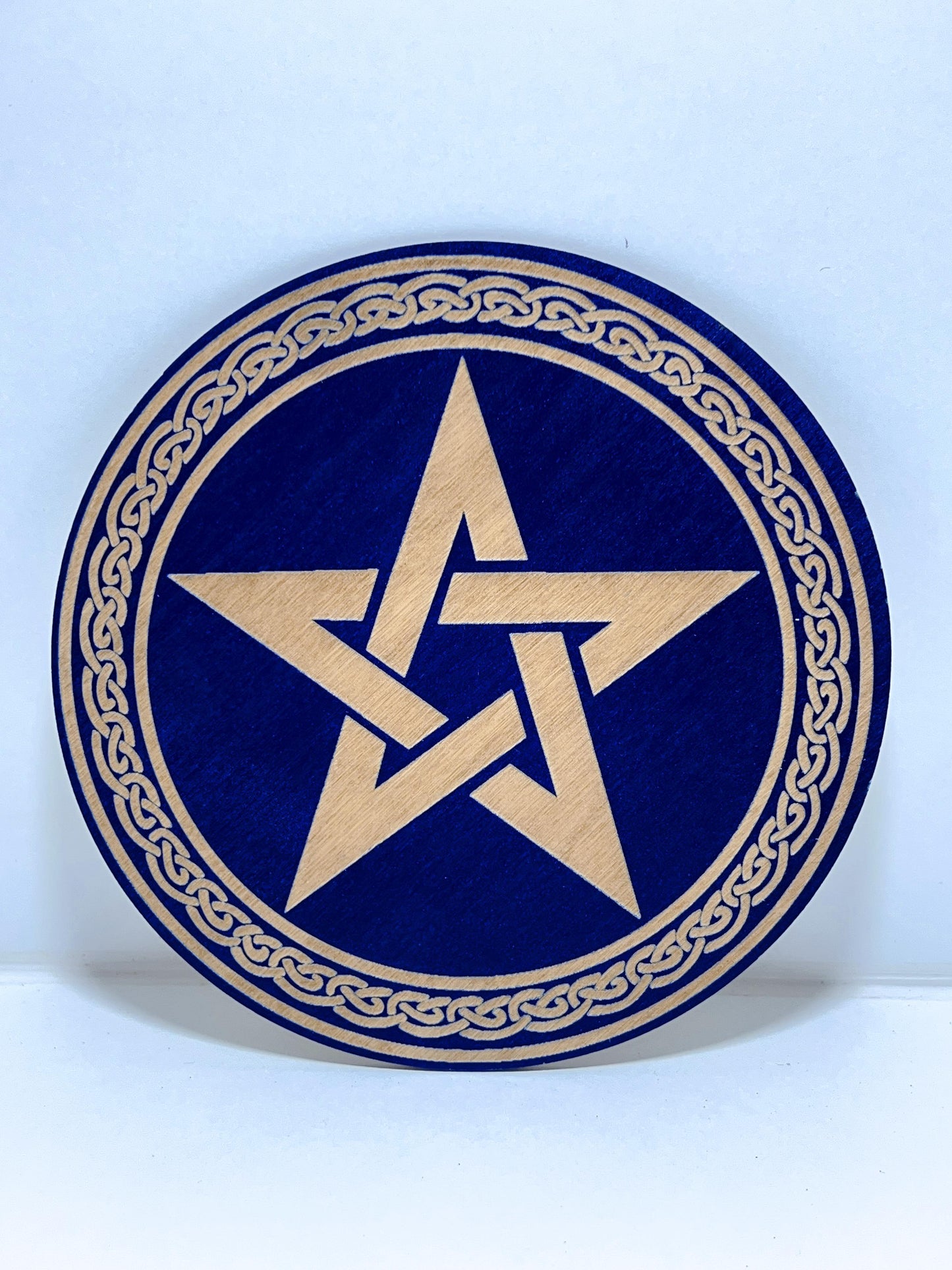Grid Board - Blue Pentagram
