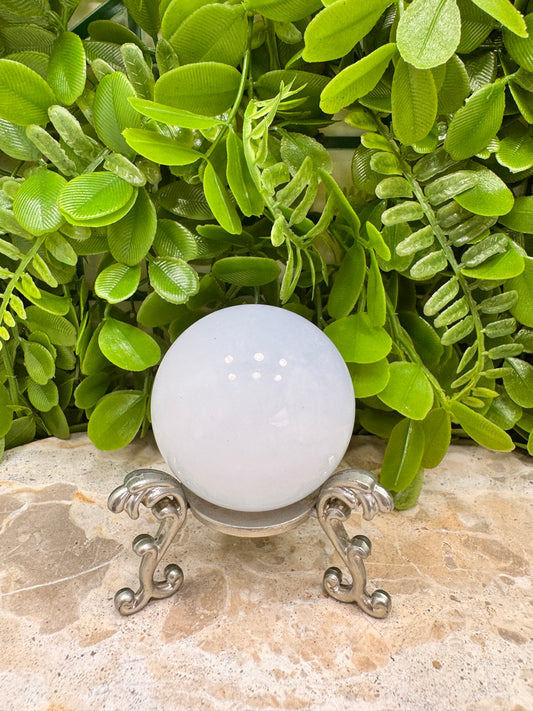 Chalcedony Sphere 198g