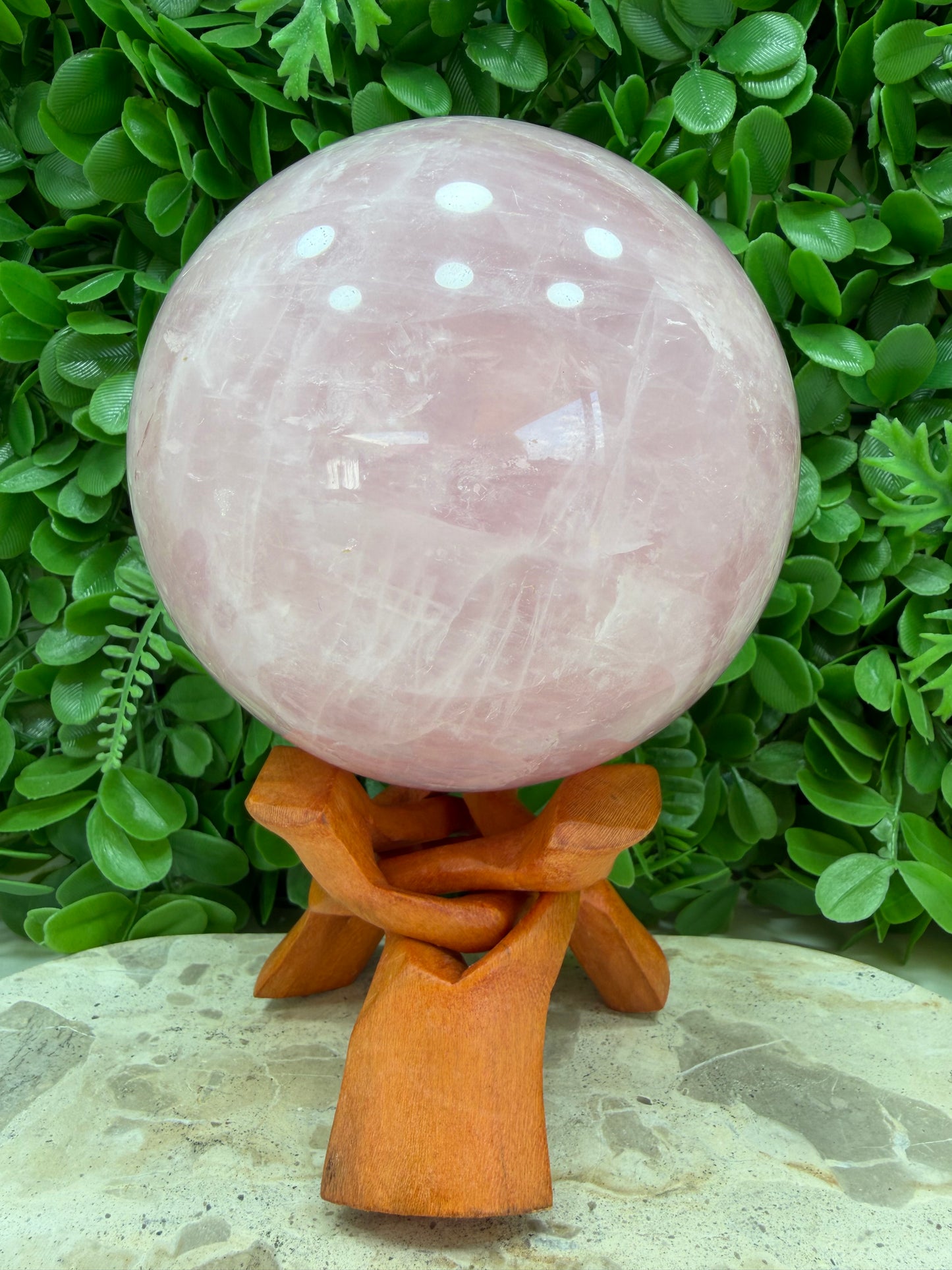 Rose Quartz Sphere 2972g