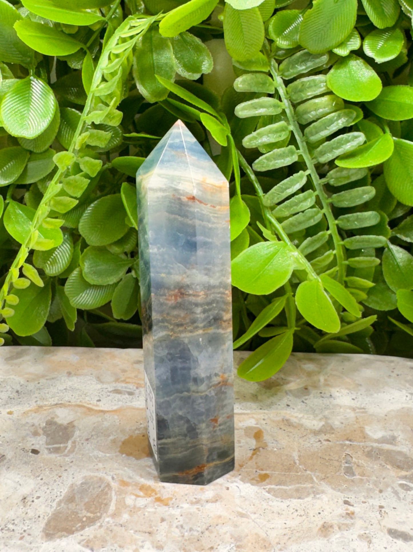 Blue Banded Onyx Point 98g