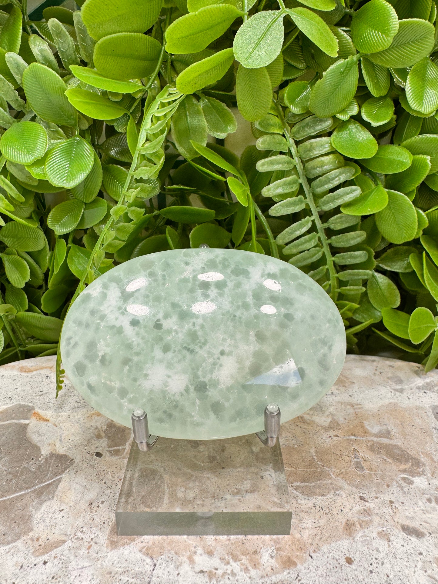 Aqua Caribbean Calcite Palm 150g