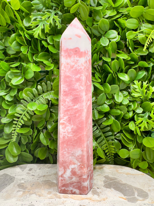 Pink Opal Tower 940g