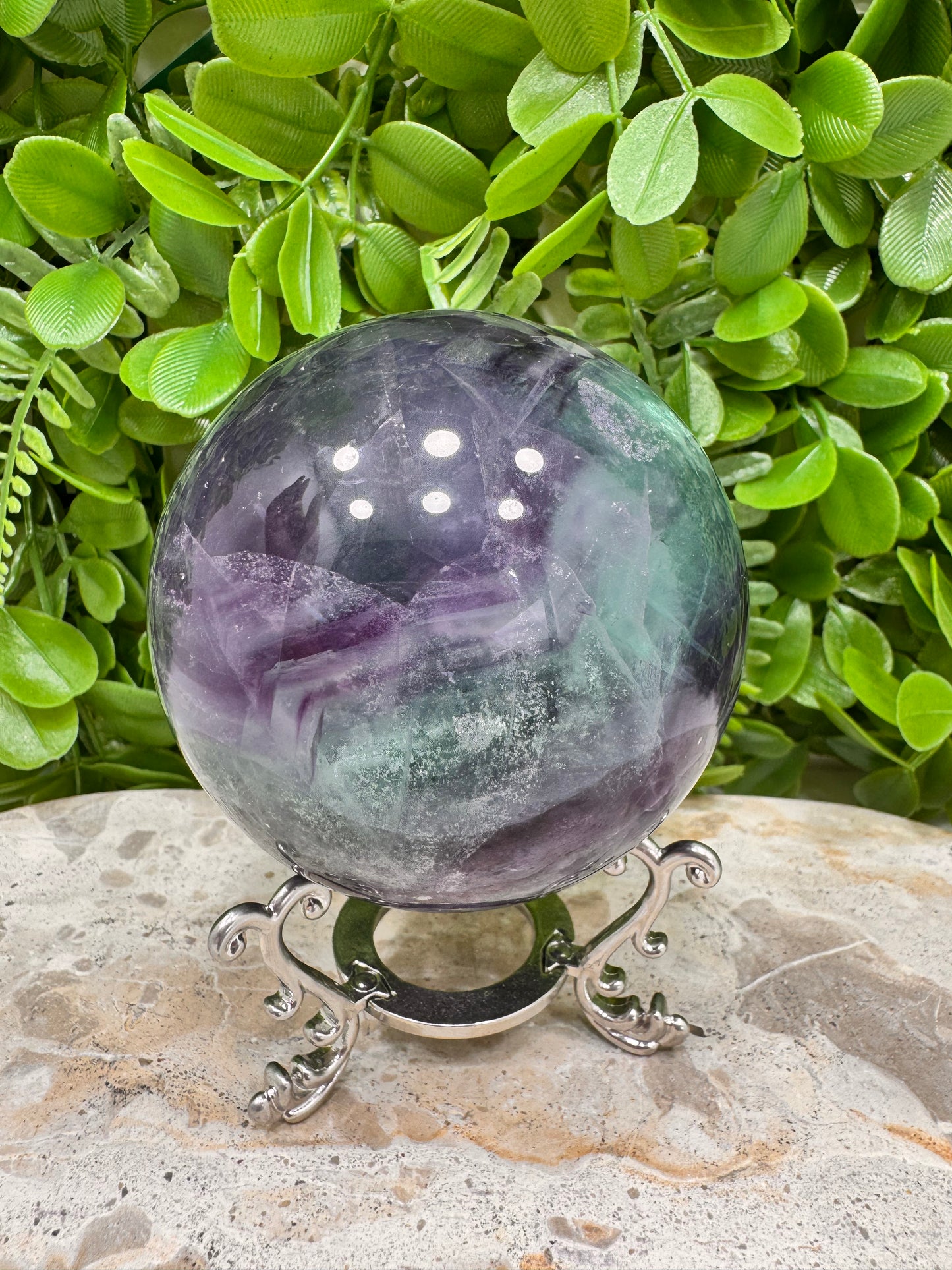 Fluorite Sphere 850g