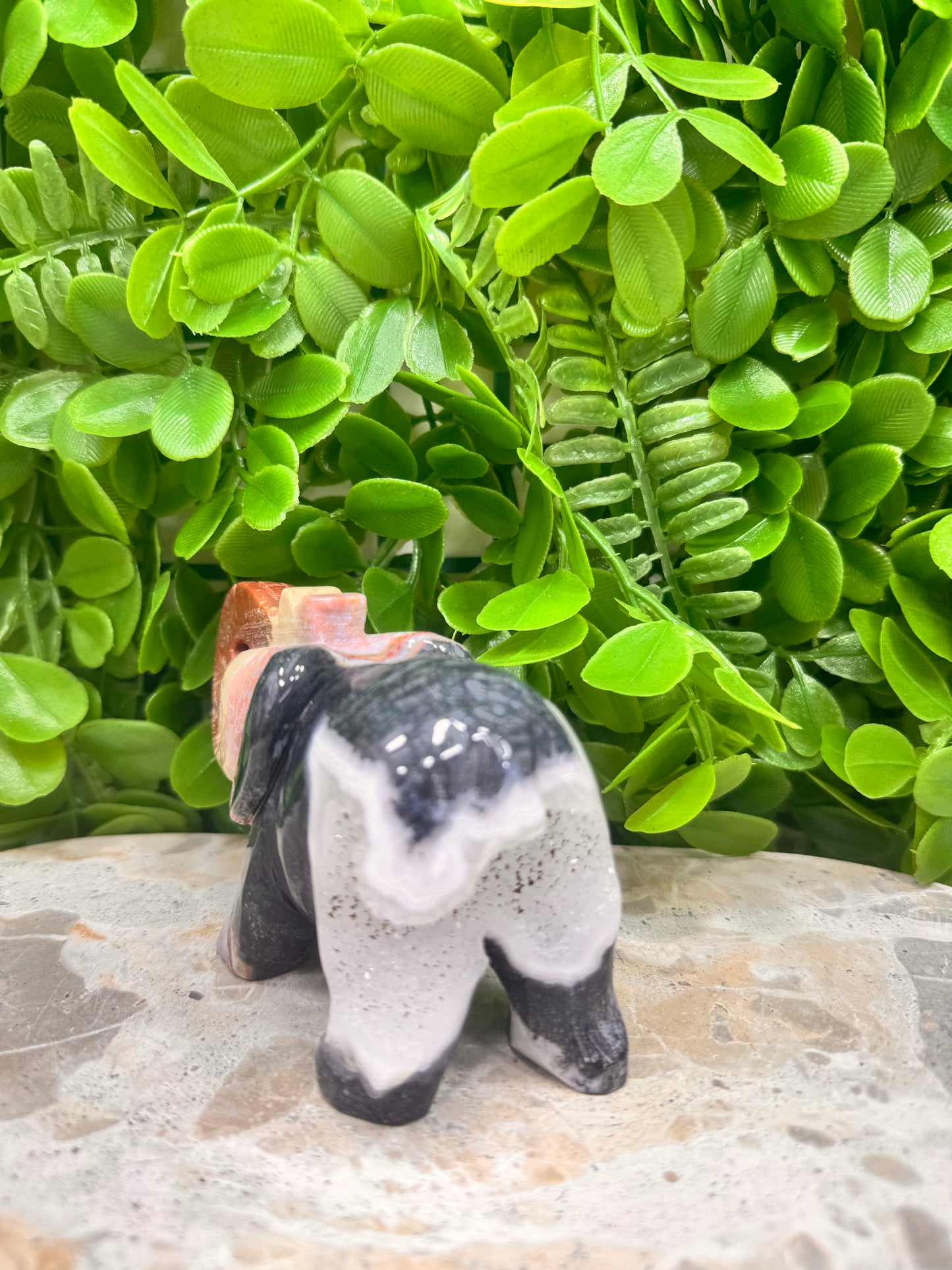 Ocean Jasper Elephant 362g