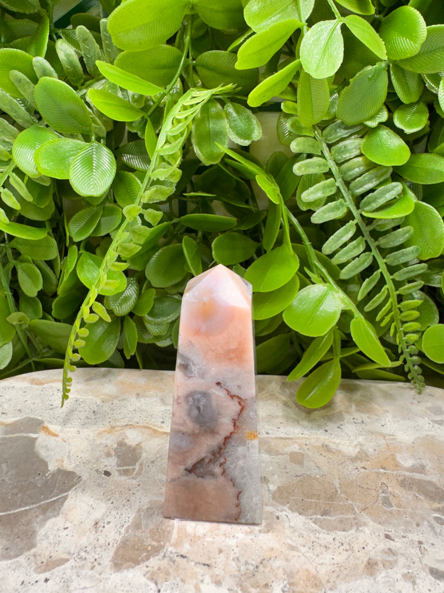 Flower Agate Point 78g