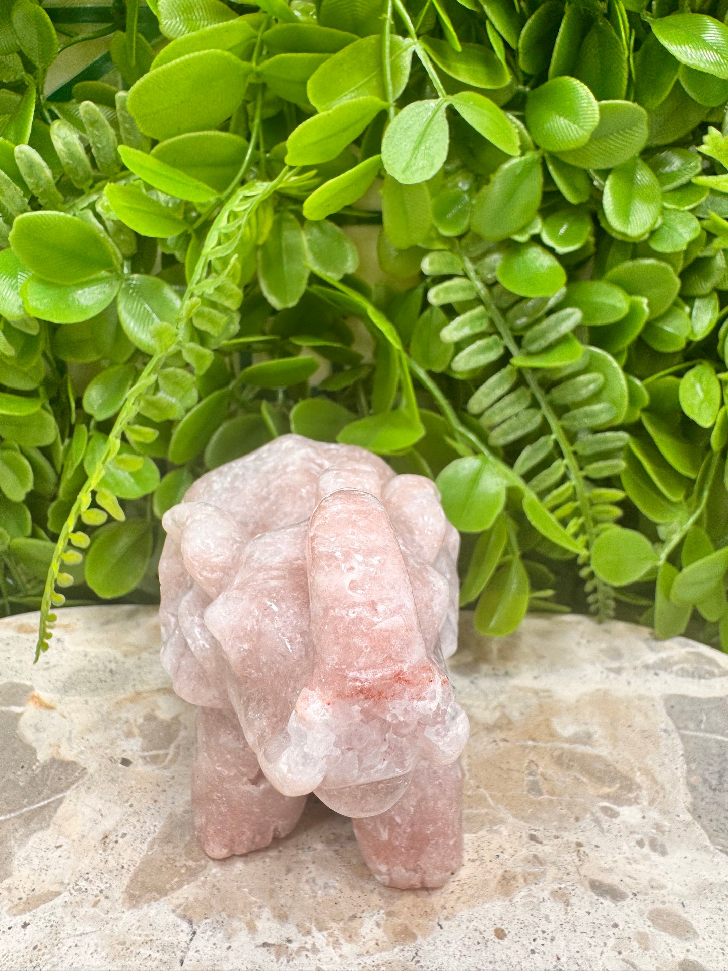 Pink Amethyst Elephant 554g