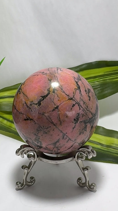Rhodonite Sphere 800g
