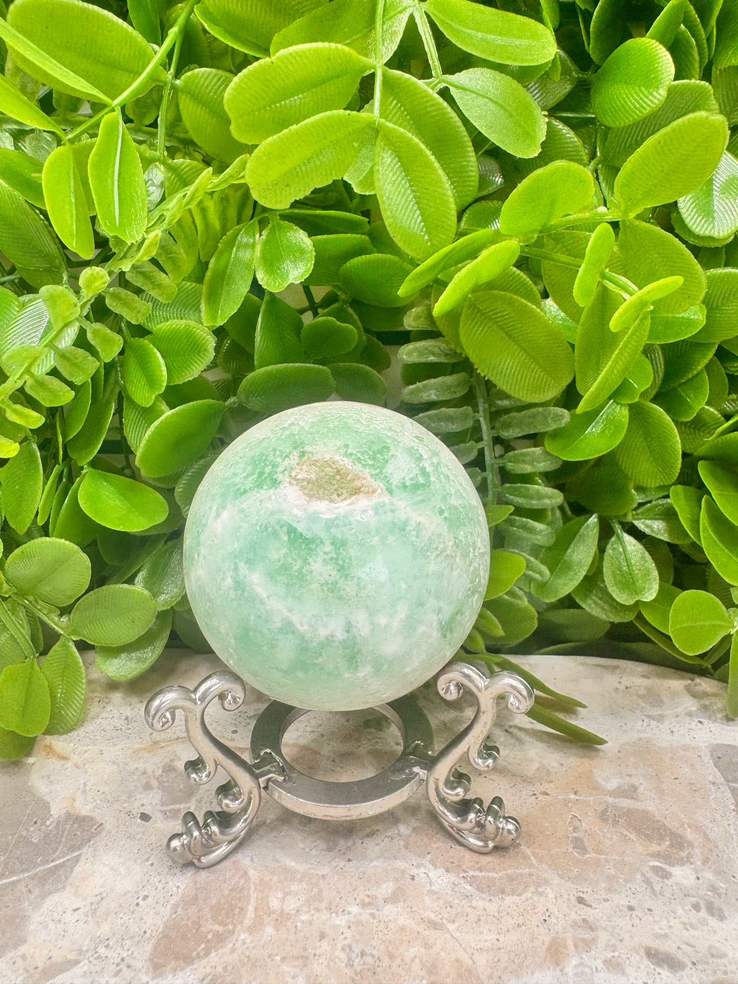 Caribbean Calcite Sphere 302g