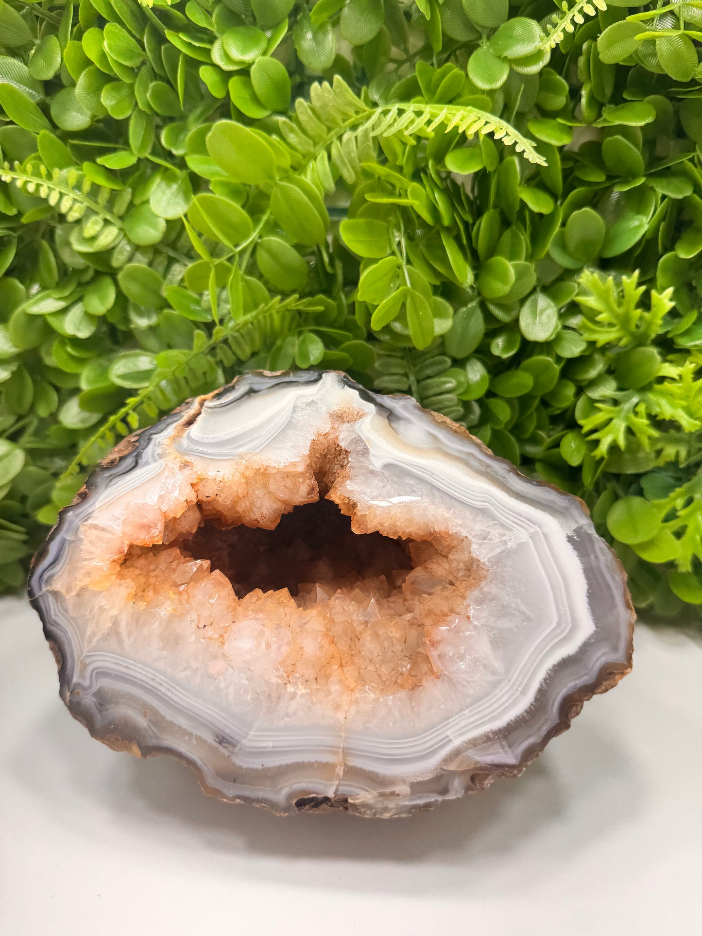 Druzy Quartz Agate Freeform 2970g