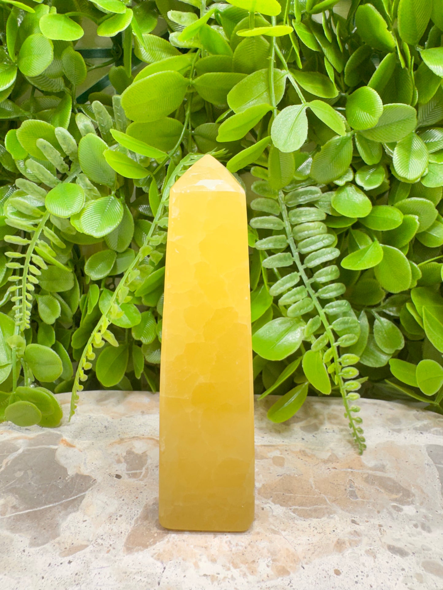 Lemon Calcite Towers 298g