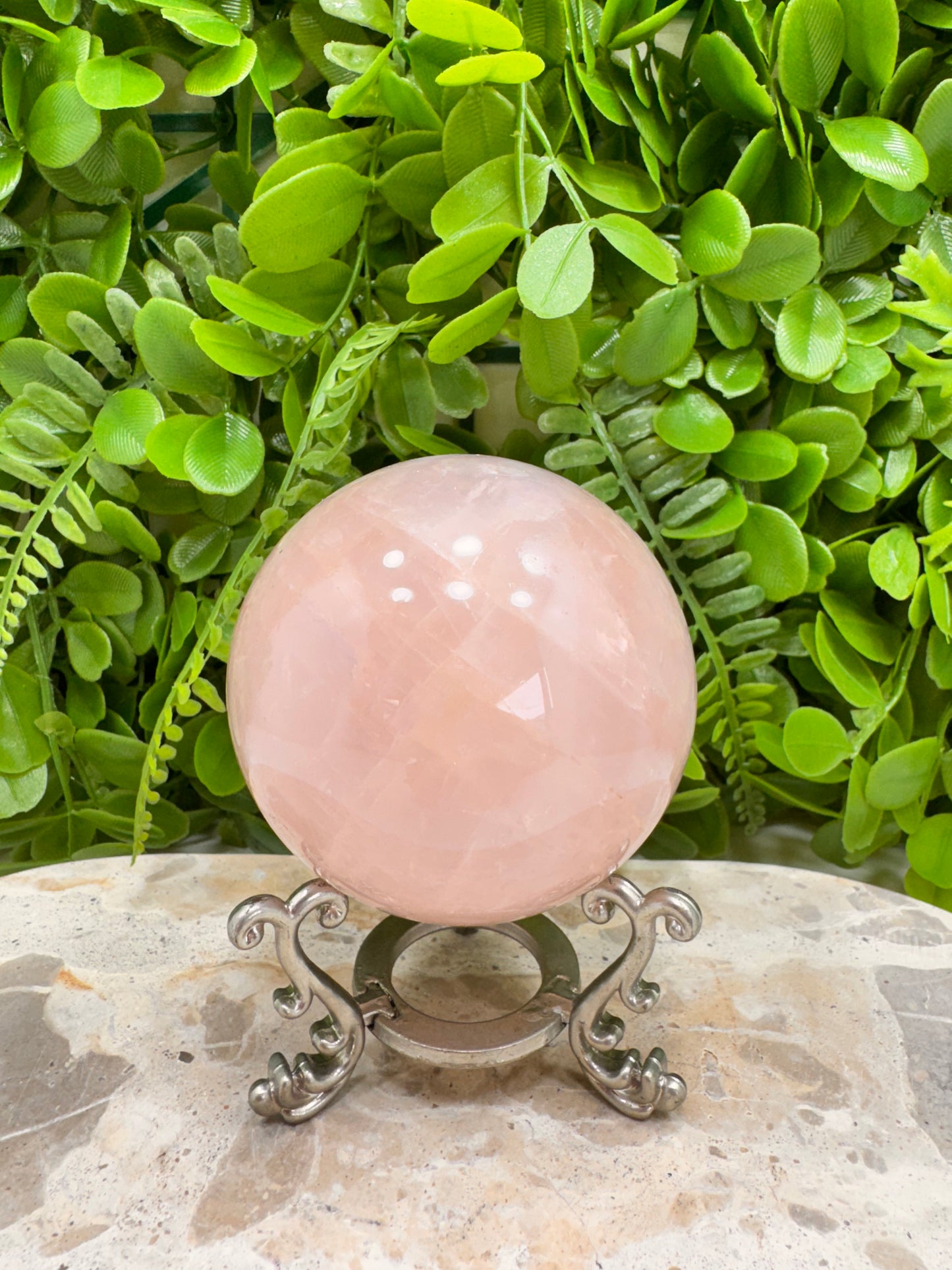 Rose Quartz Sphere  538g
