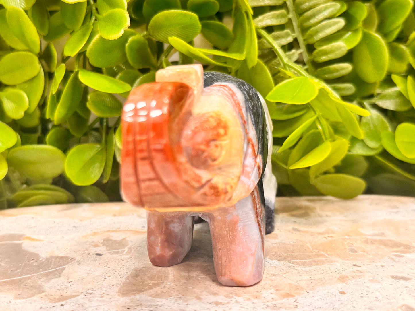 Ocean Jasper Elephant 362g