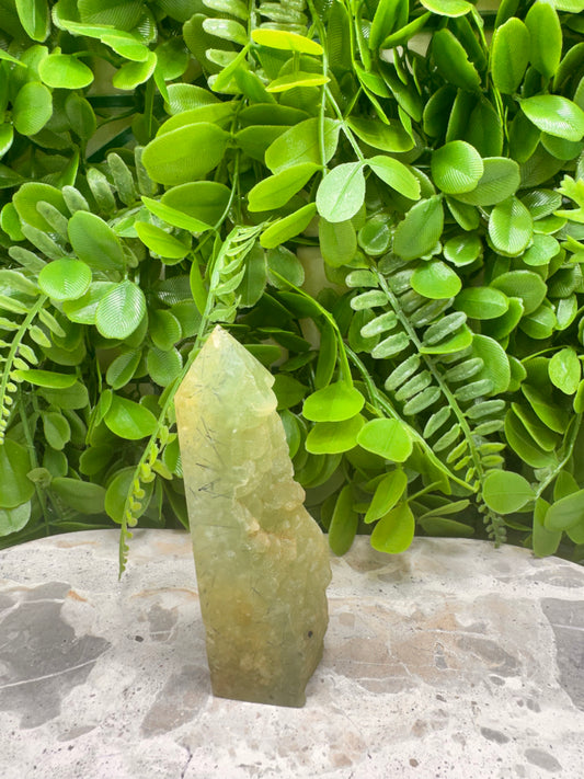 Prehnite Point Freeform 136g