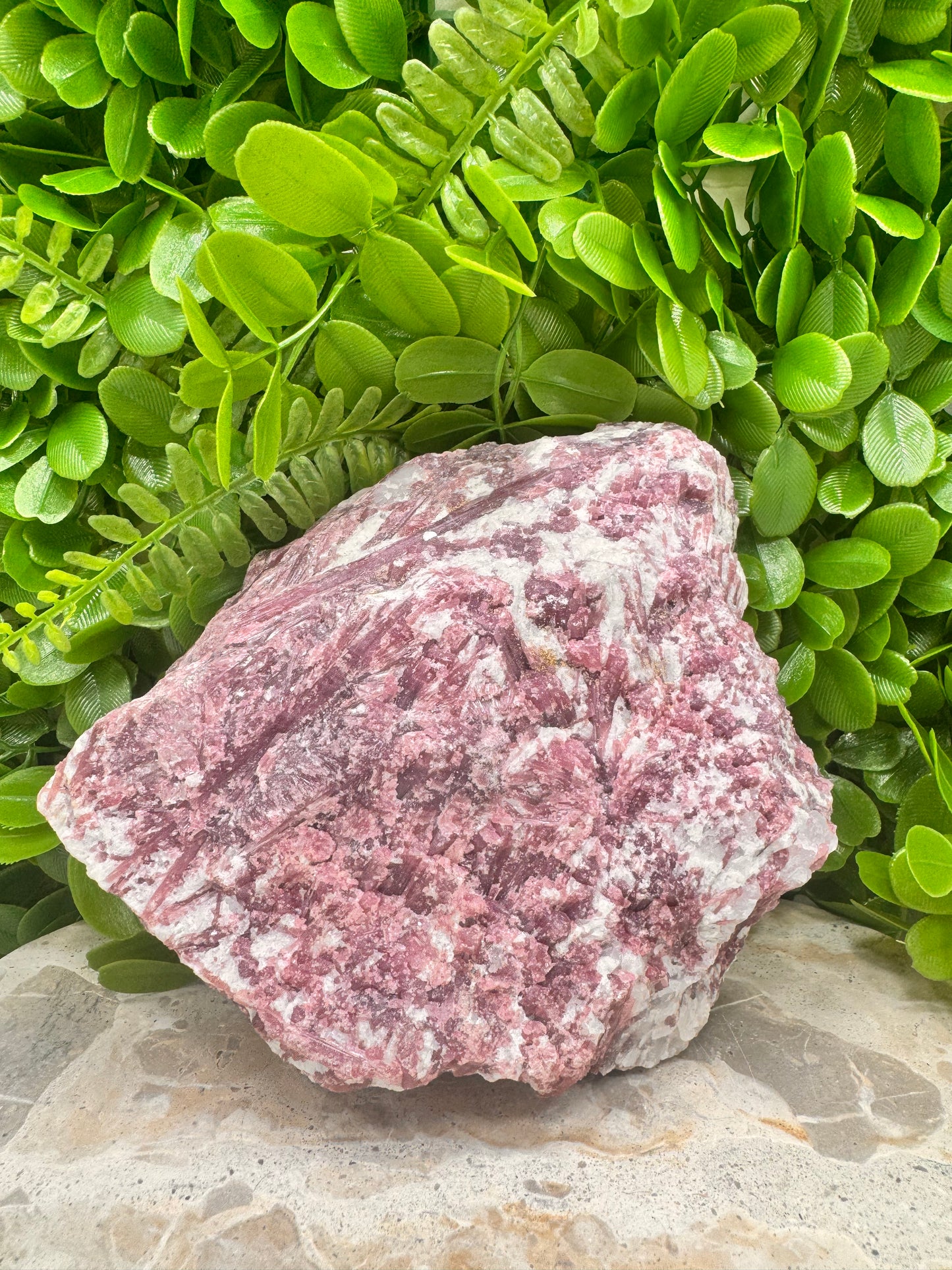 Rubellite Raw from Madagascar 2176g