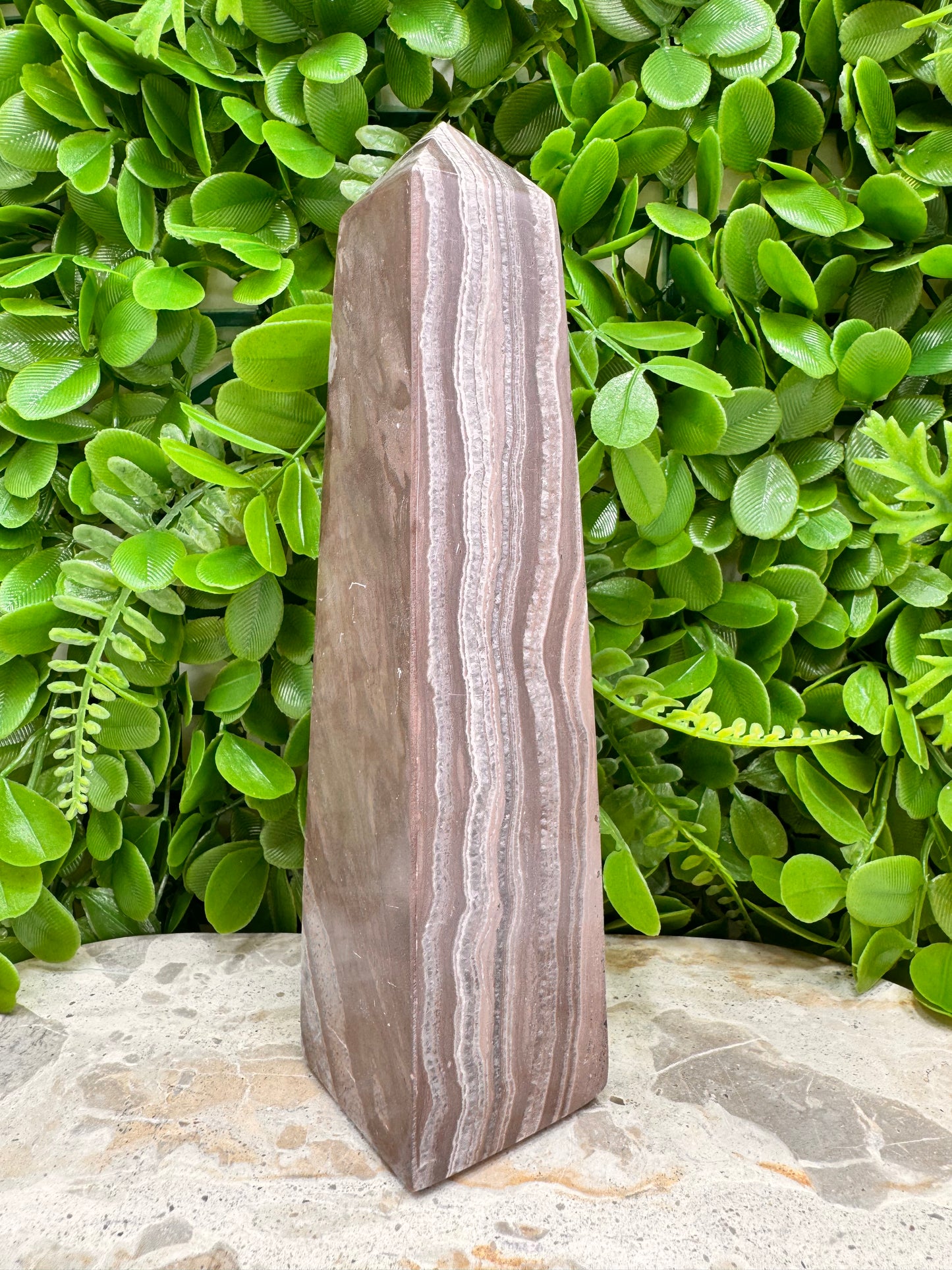 Chocolate Aragonite Tower 844g