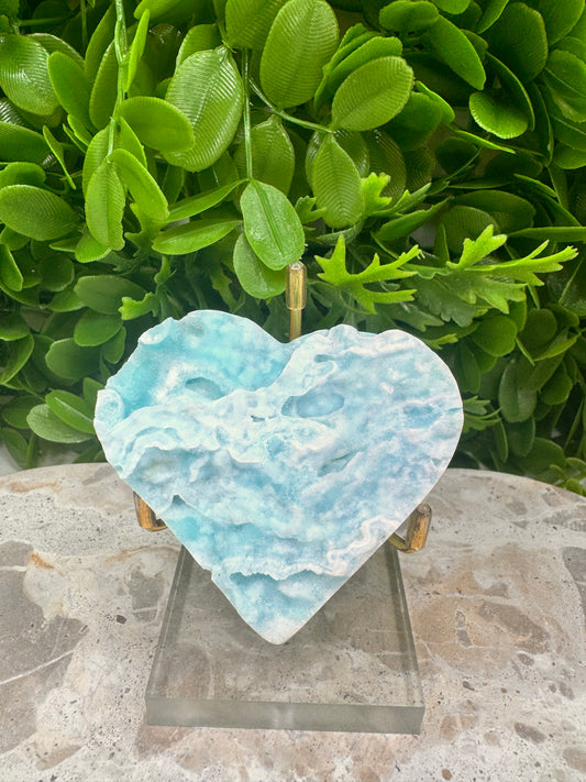 Hemimorphite Heart 198g