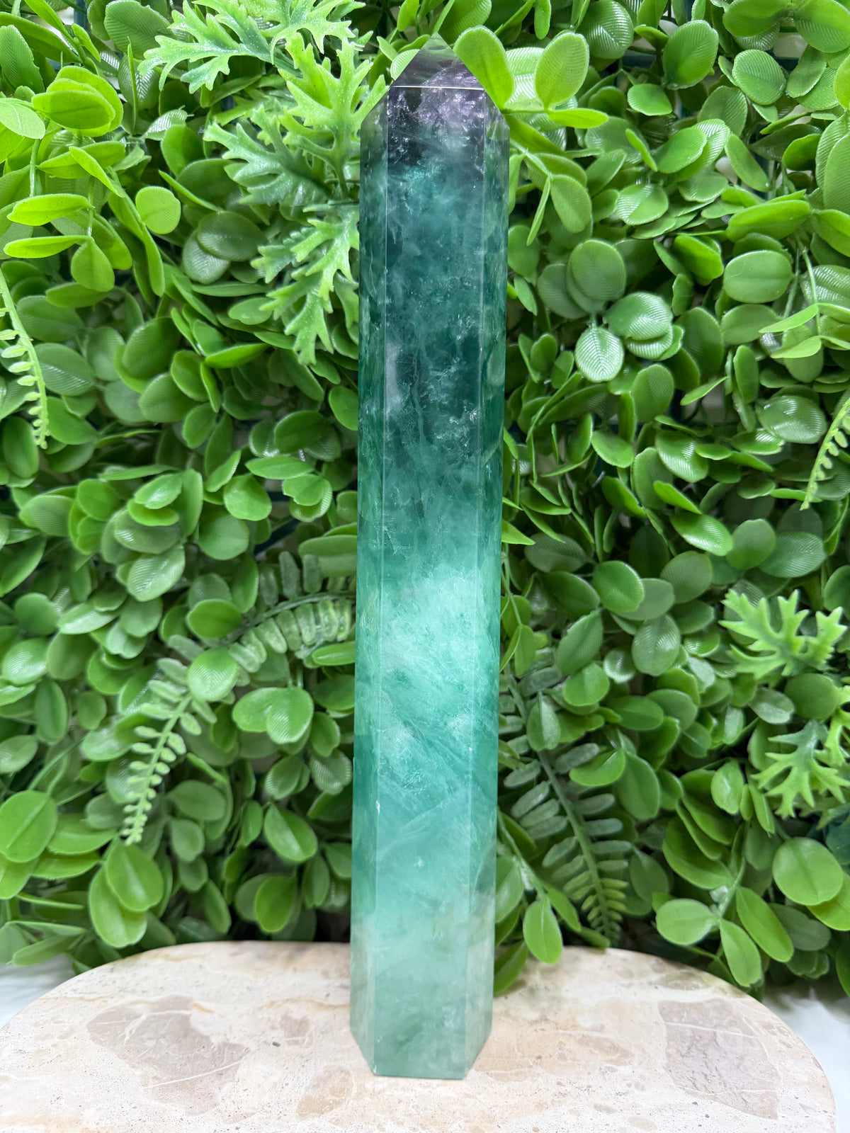 Green Fluorite Tower | Clarity • Focus • Balance