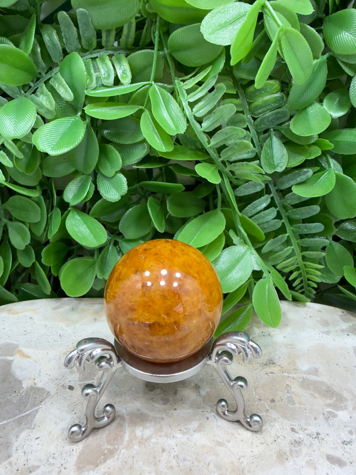 Golden Healer Sphere | Healing • Positivity • Harmony