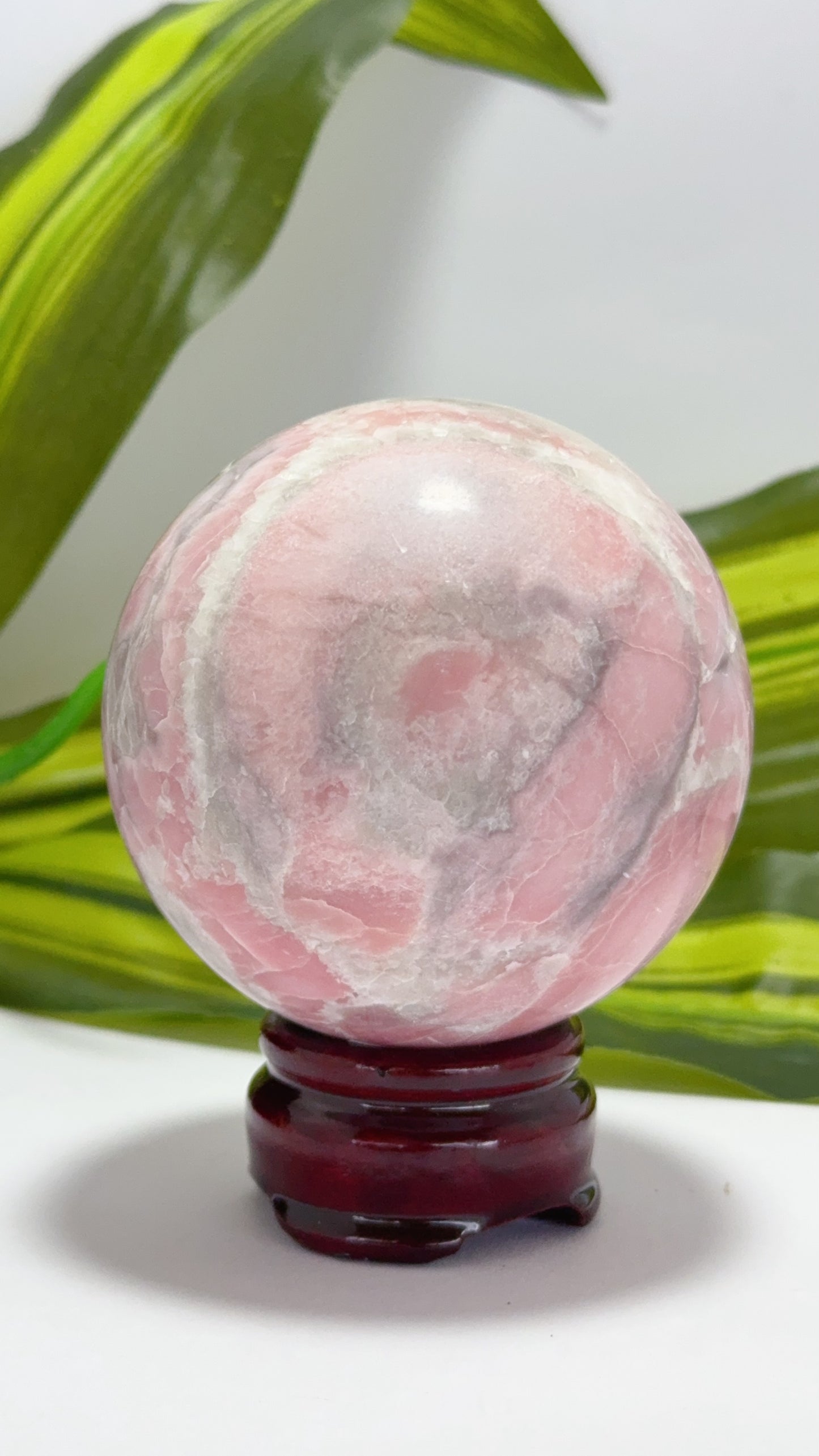 Pink Opal Sphere 524g