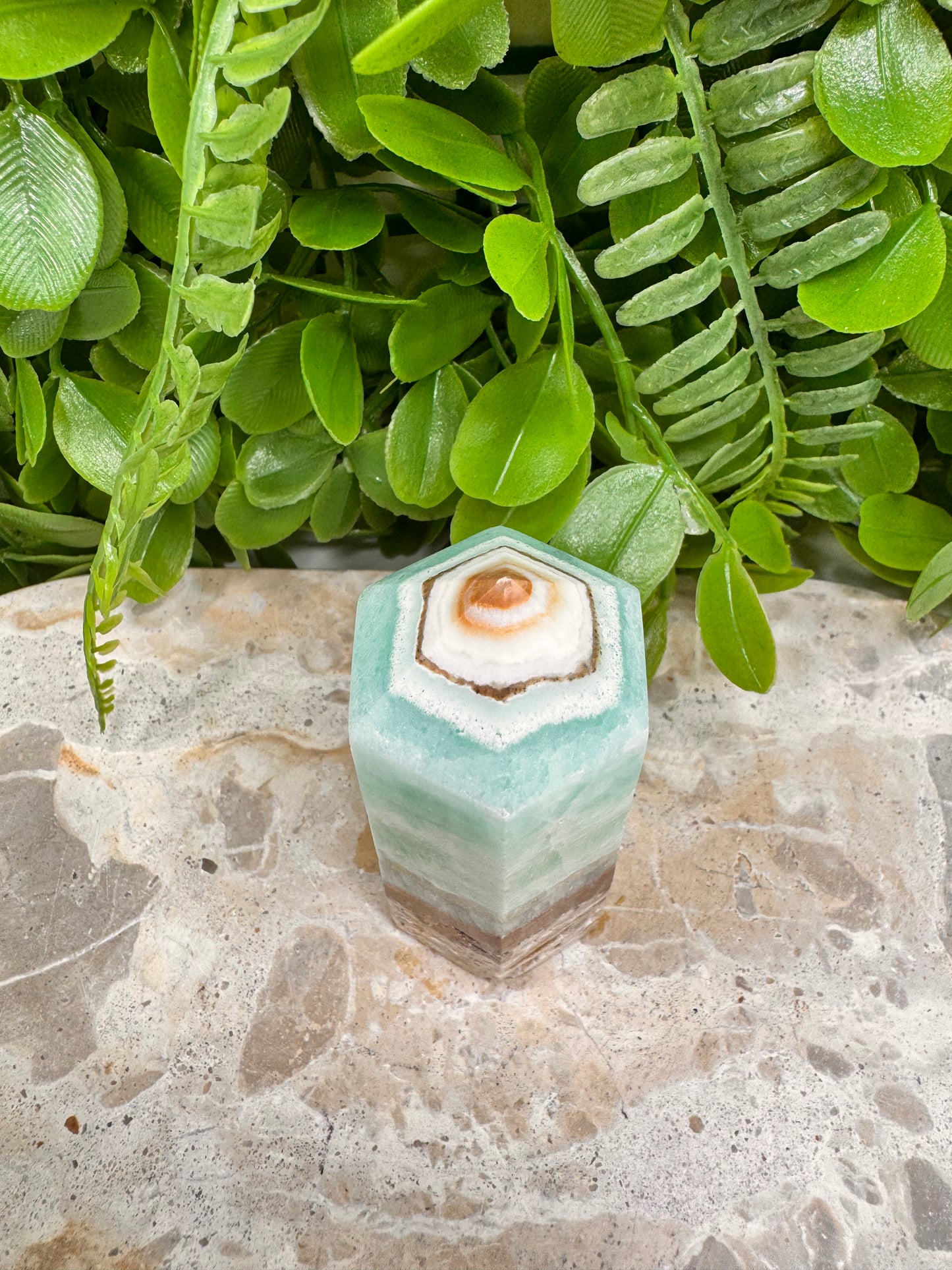 Caribbean Calcite Point 184g