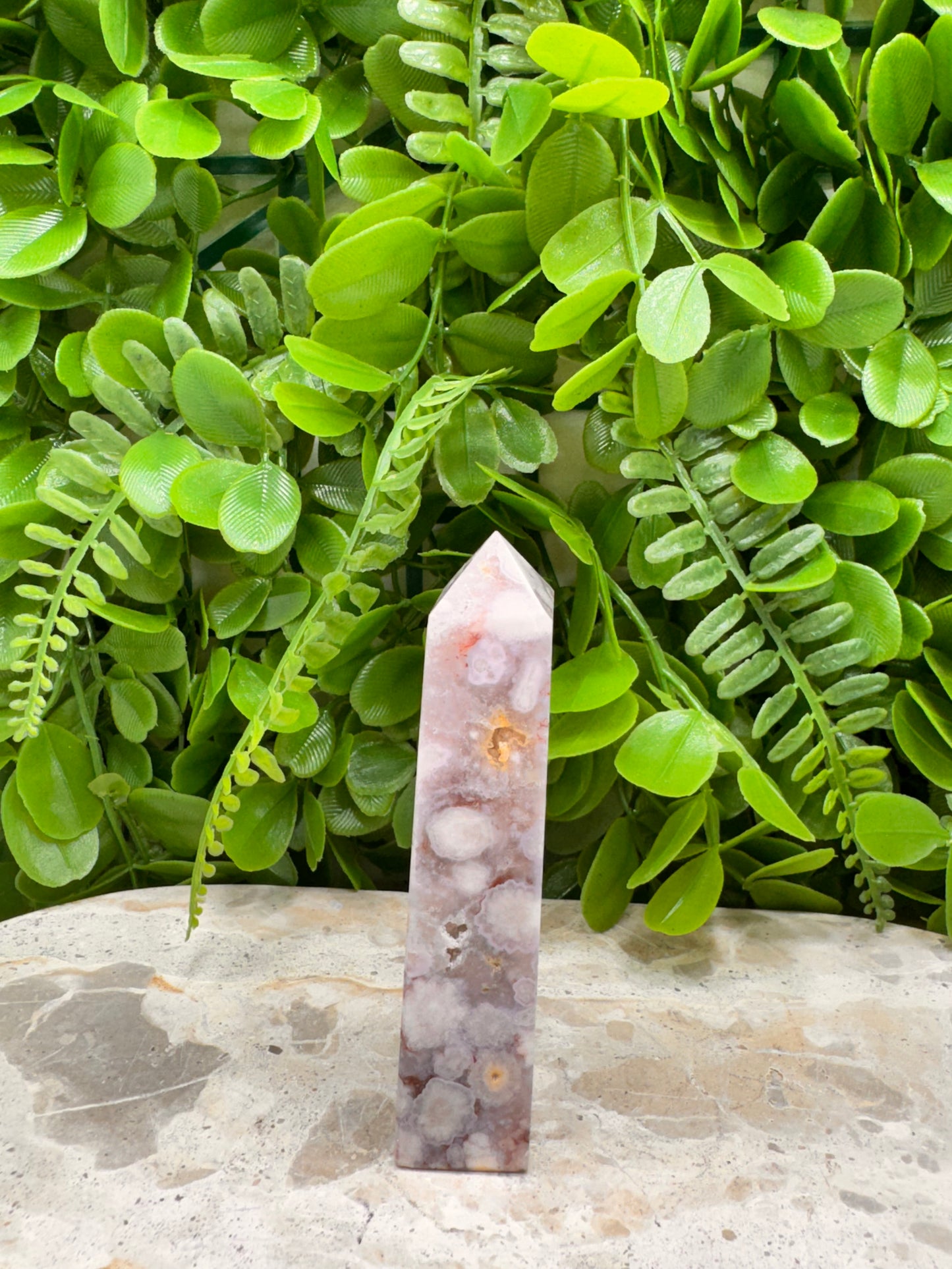 Flower Agate Point 126g