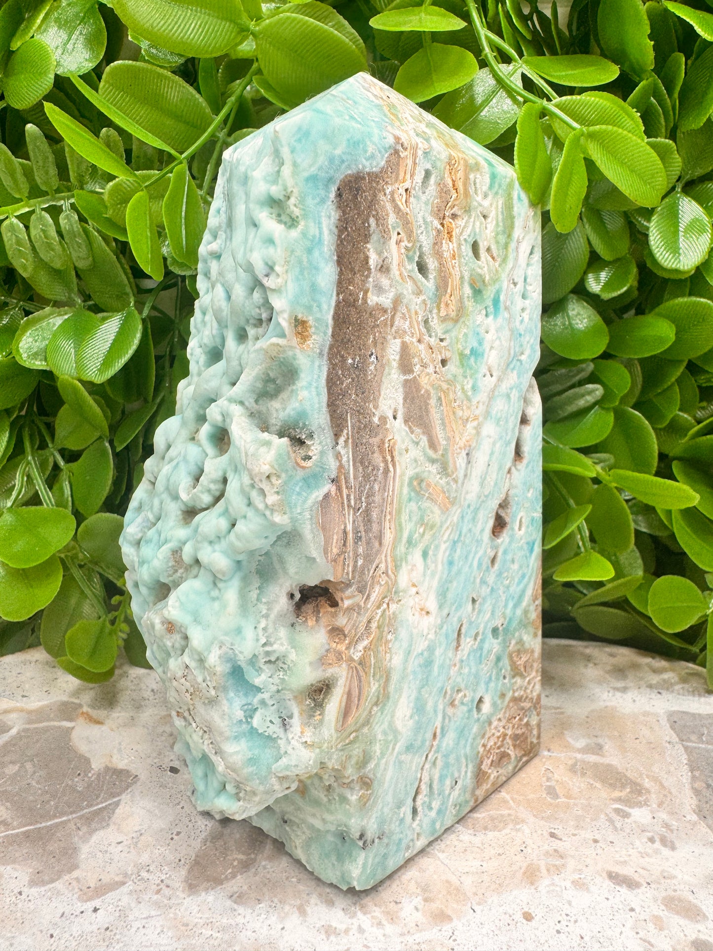 Hemimorphite Tower /Freeform 1508g