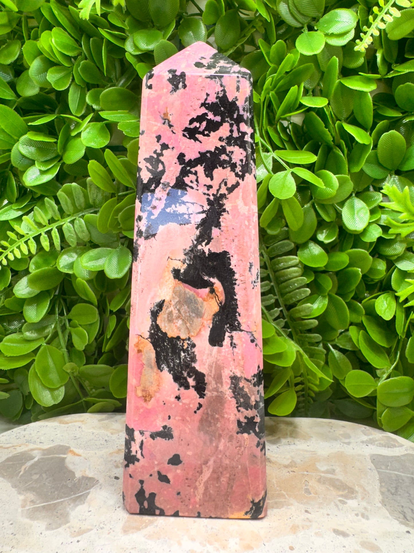 Rhodonite Tower 2090g