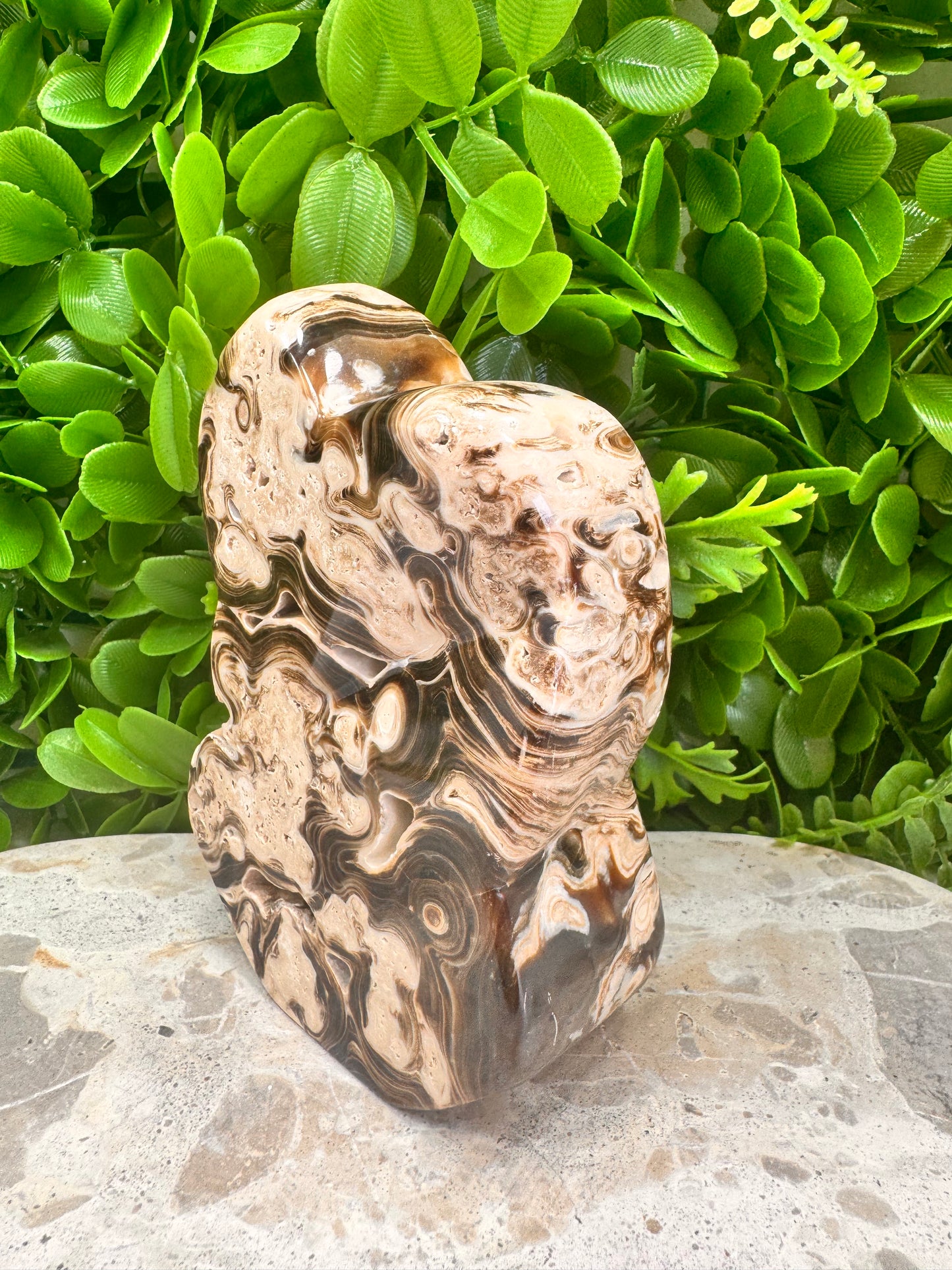 Chocolate Calcite Freeform 740g