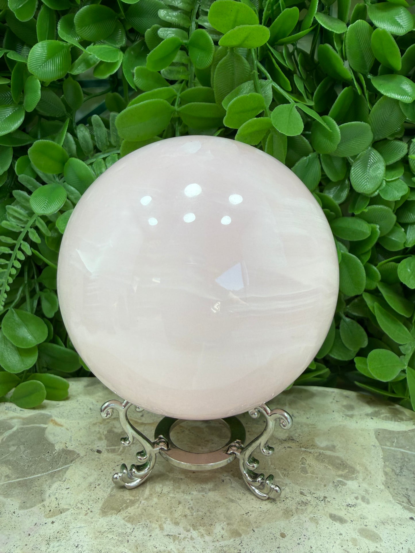 Pink Mangano UV Sphere 1596g