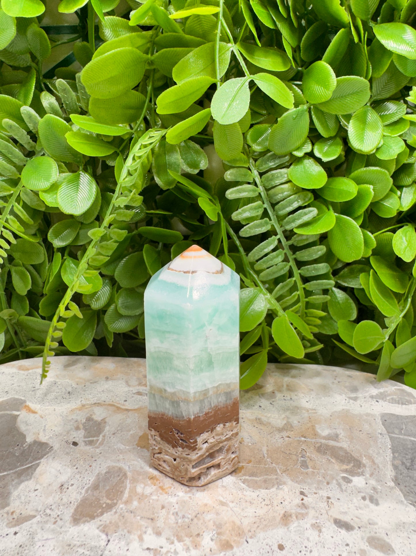 Caribbean Calcite Point 184g