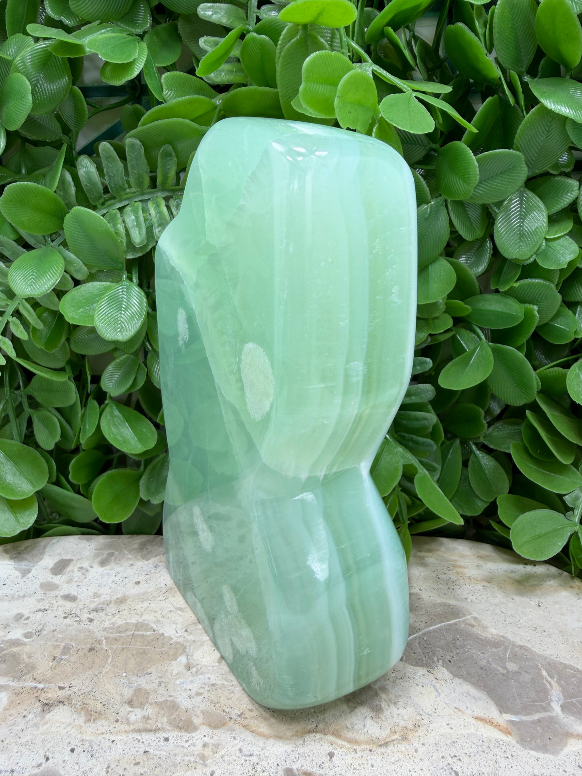 Pistachio Calcite Freeform 1212g