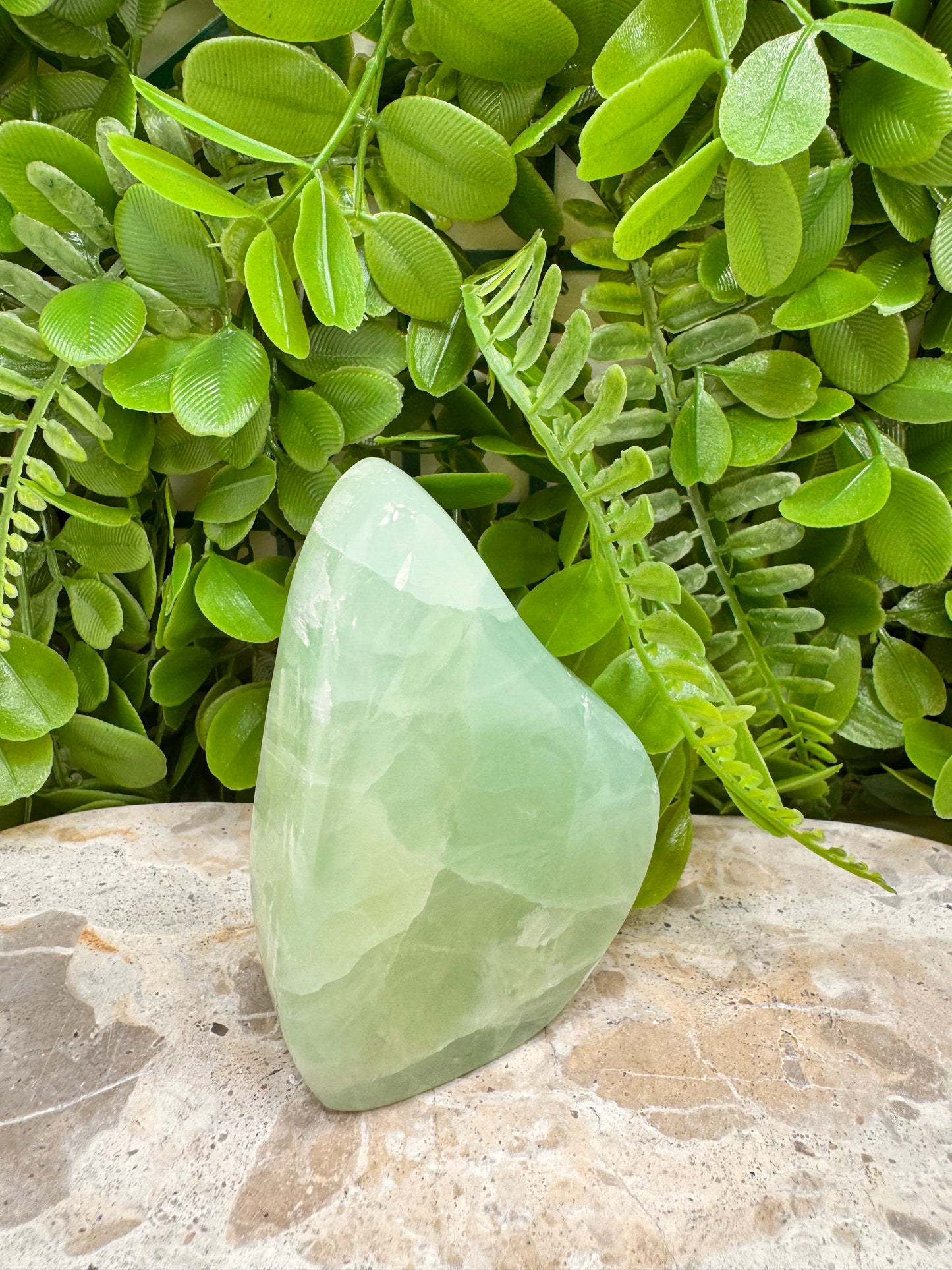 Pistachio Calcite Freeform 274g